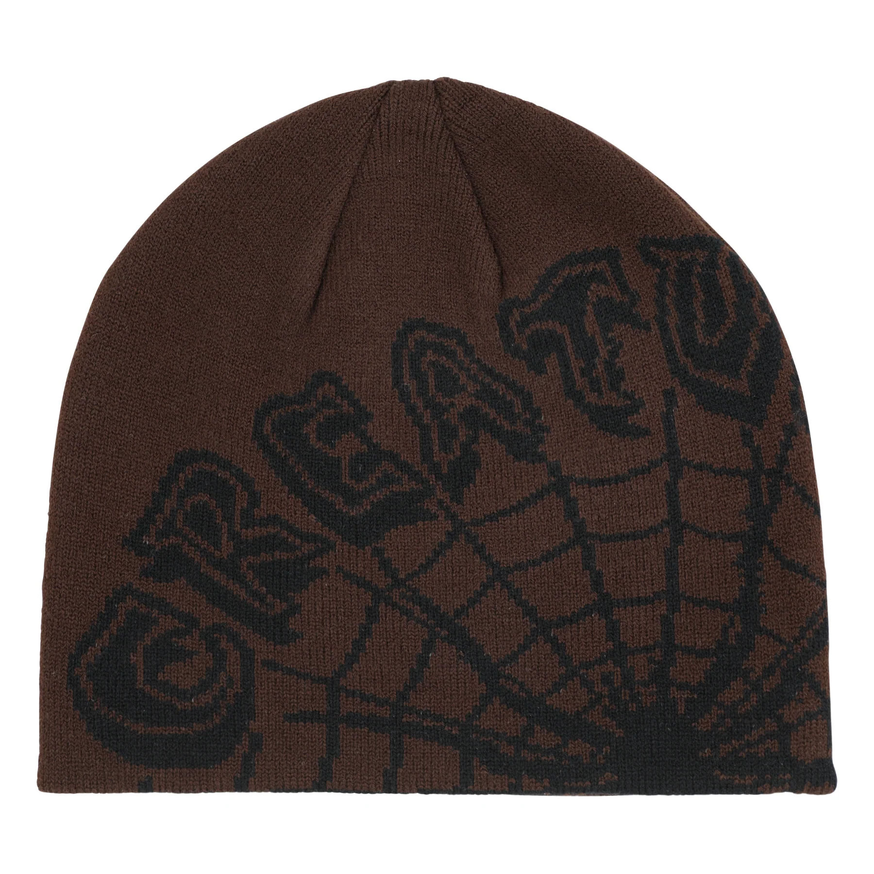 Web Beanie Skull Cap Unisex Creature Hat