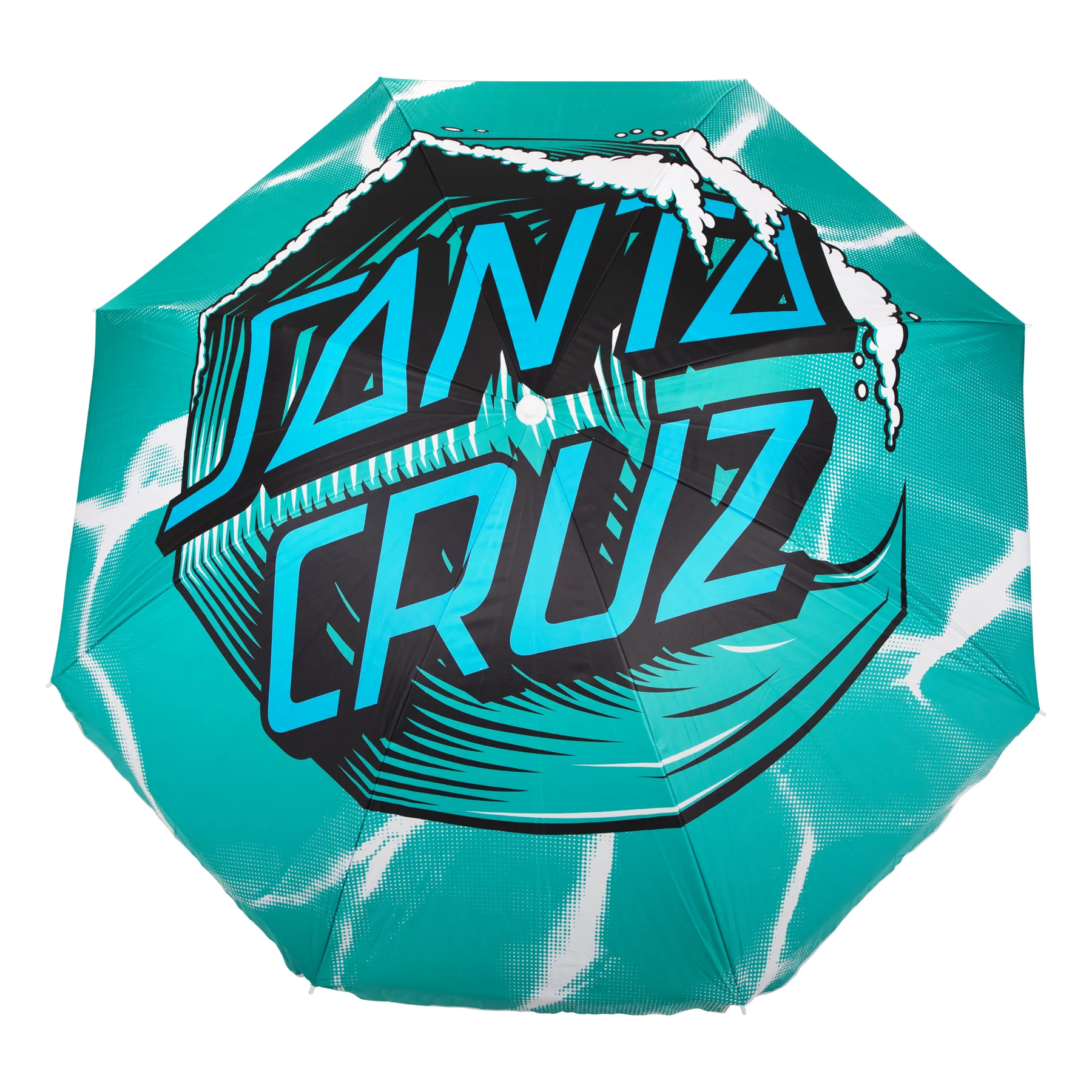 Wave Dot Santa Cruz Beach Umbrella