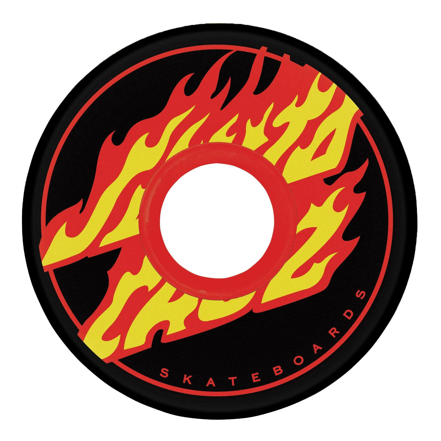 55mm Mini Super Juice Santa Cruz Flame Dot 78a OJ Skateboard Wheels