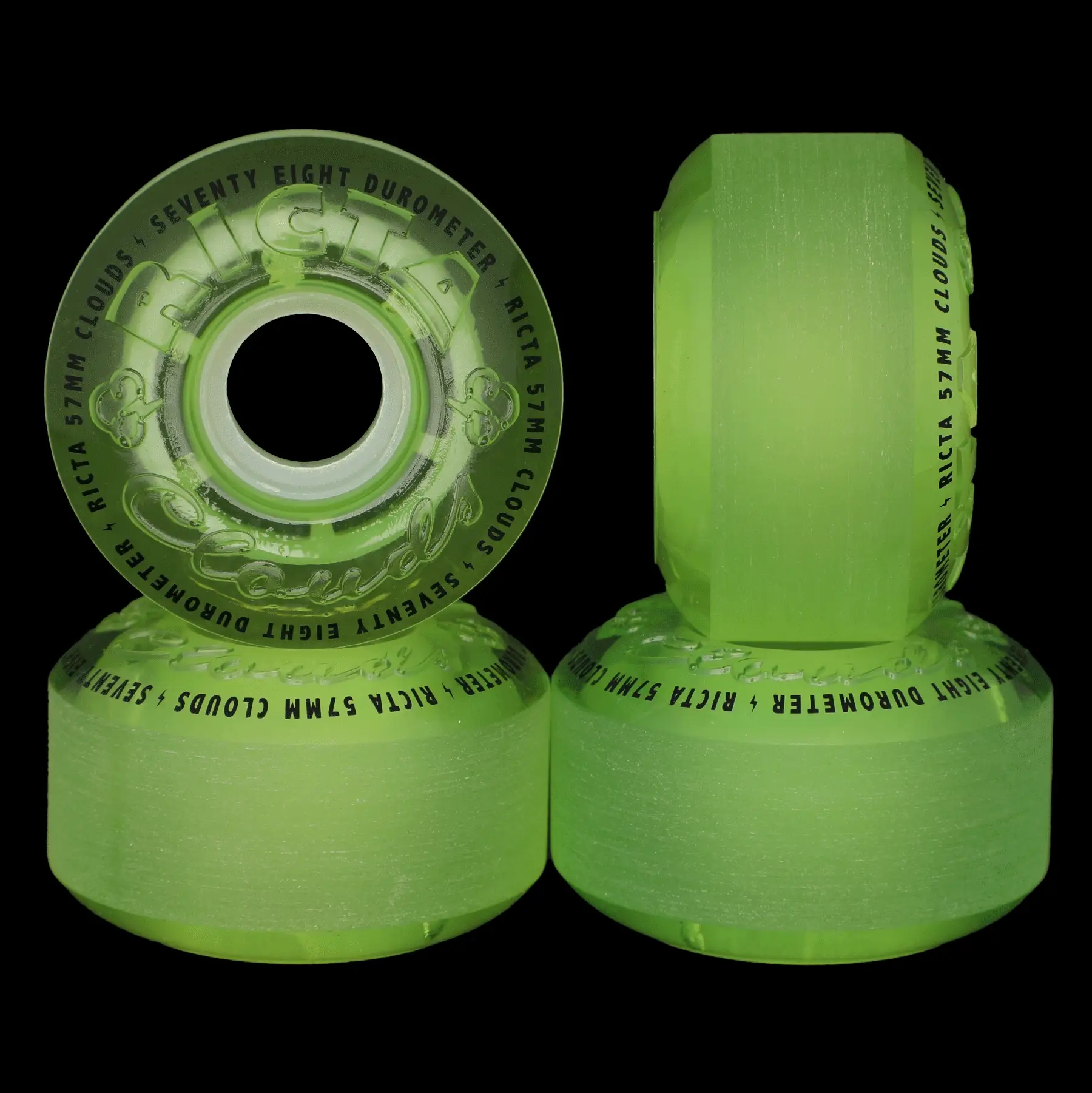1085-57mm-clouds-green-glow-in-the-dark-78a-ricta-skateboard-wheels-1.webp 57mm Clouds Green Glow In The Dark 78a Ricta Skateboard Wheels