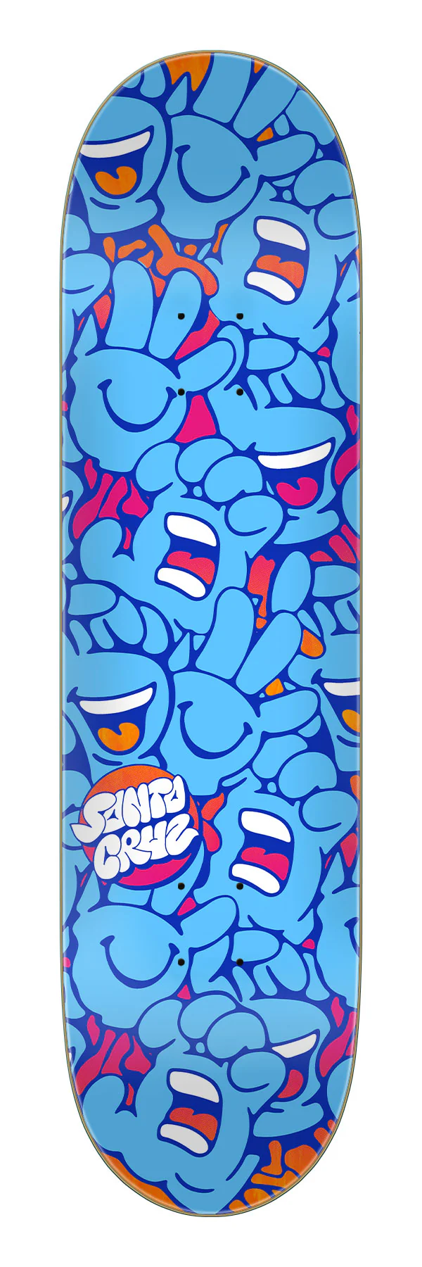 7.75in Hand Pile Santa Cruz FeelBase Skateboard Deck