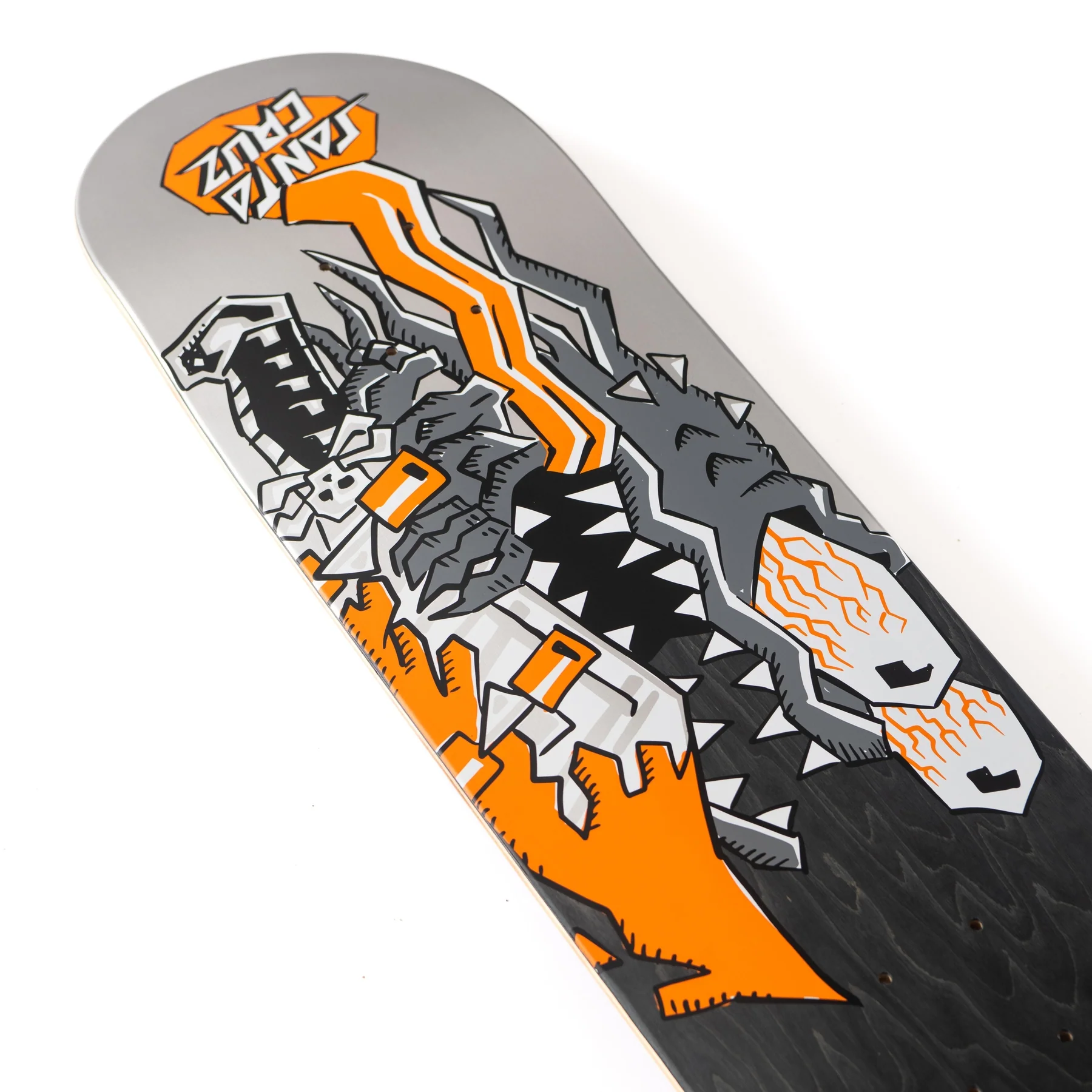 8.25in Meek Scratched Slasher Santa Cruz FeelBase Skateboard Deck