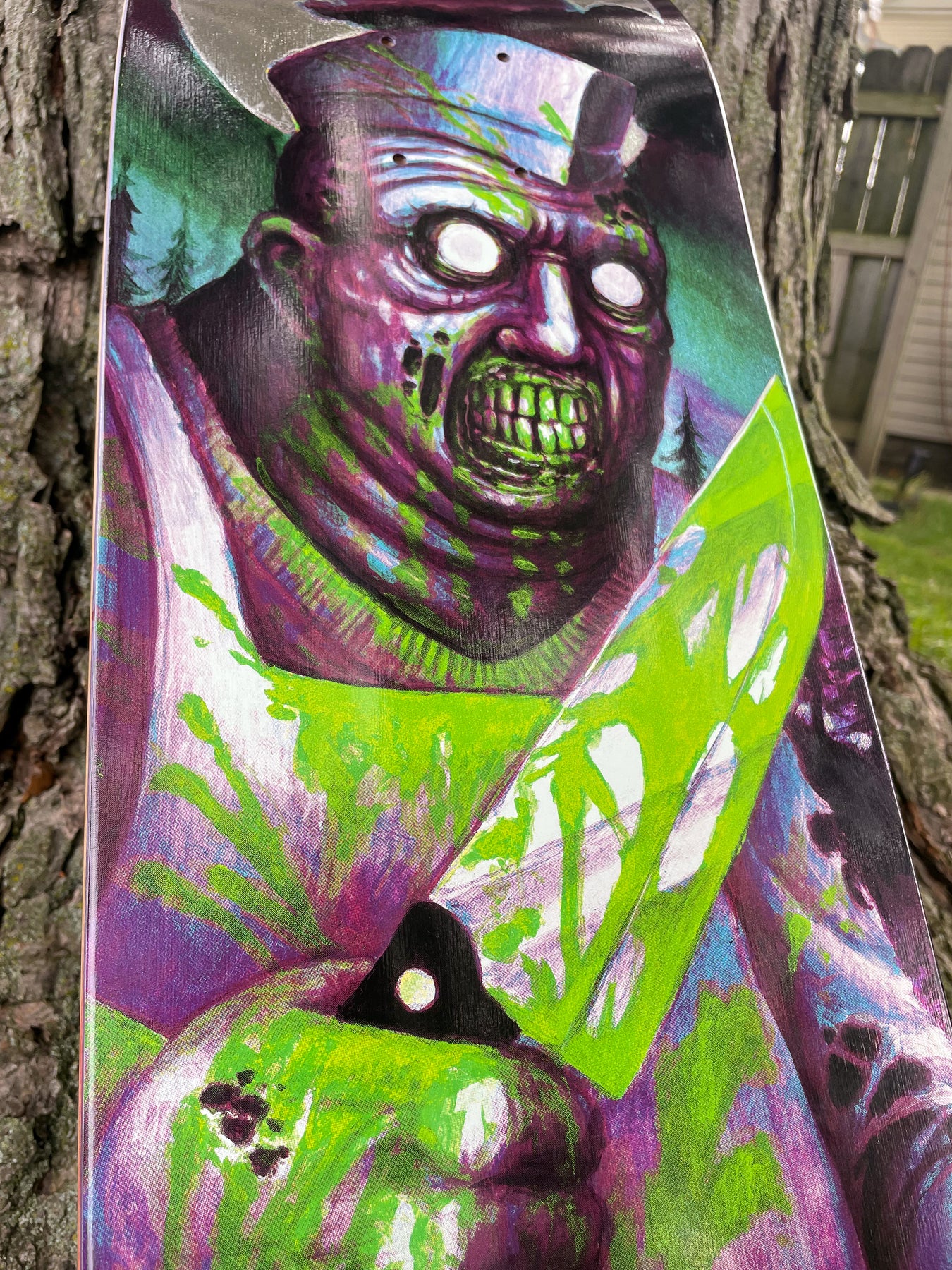 8.8in Partanen Feeding Time XX Creature Skateboard Deck