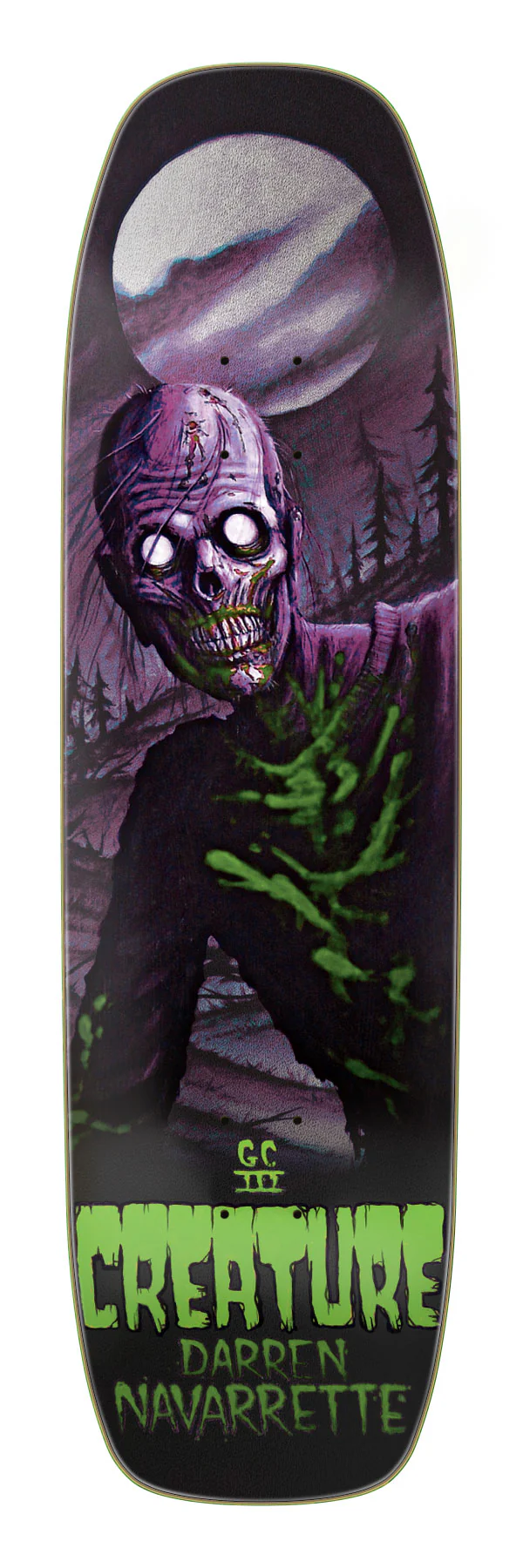 9in Navarrette Feeding Time XX Creature Skateboard Deck