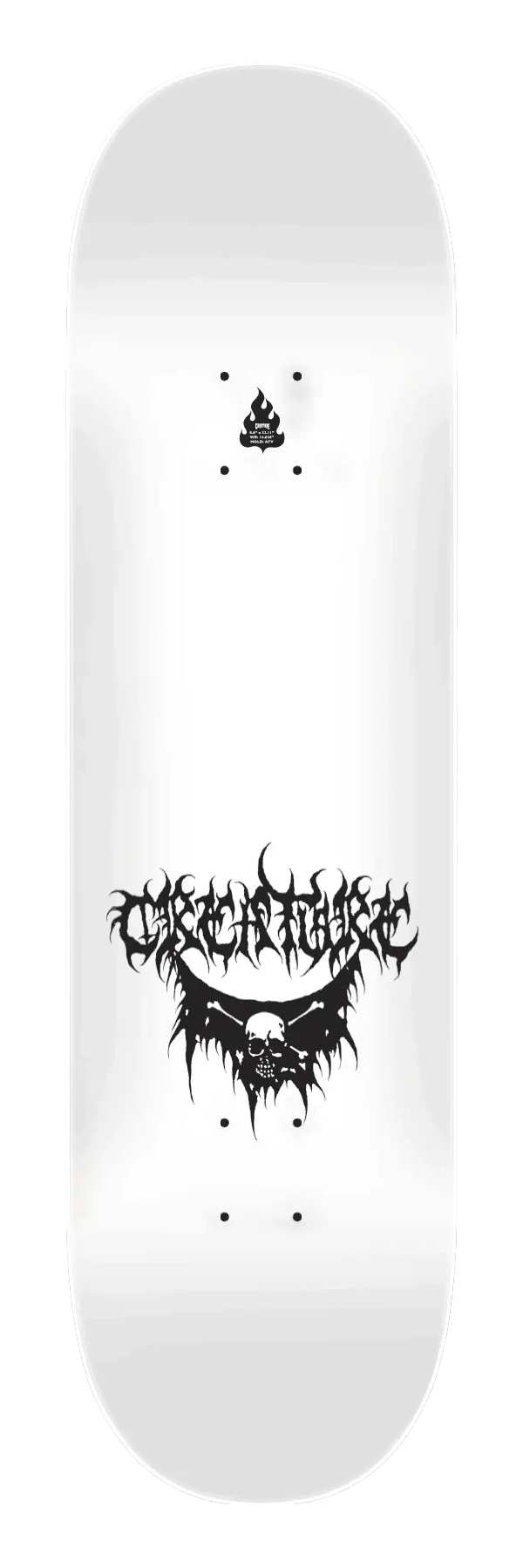 1104-8-6in-baekkel-blk-mtl-creature-skateboard-deck-2.webp 8.6in Baekkel BLK MTL Creature Skateboard Deck
