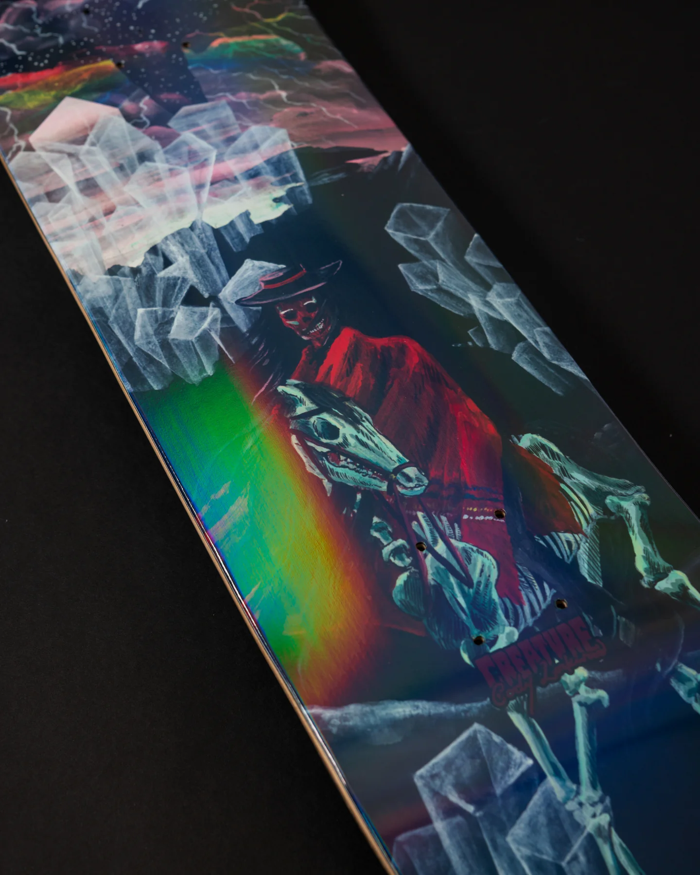 8.25in Lockwood Lost Trail Creature Skateboard Deck