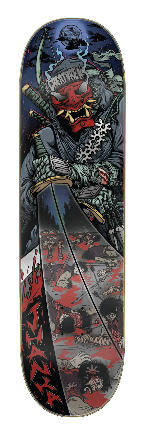 8.375in Gonzales Carnage Creature Skateboard Deck