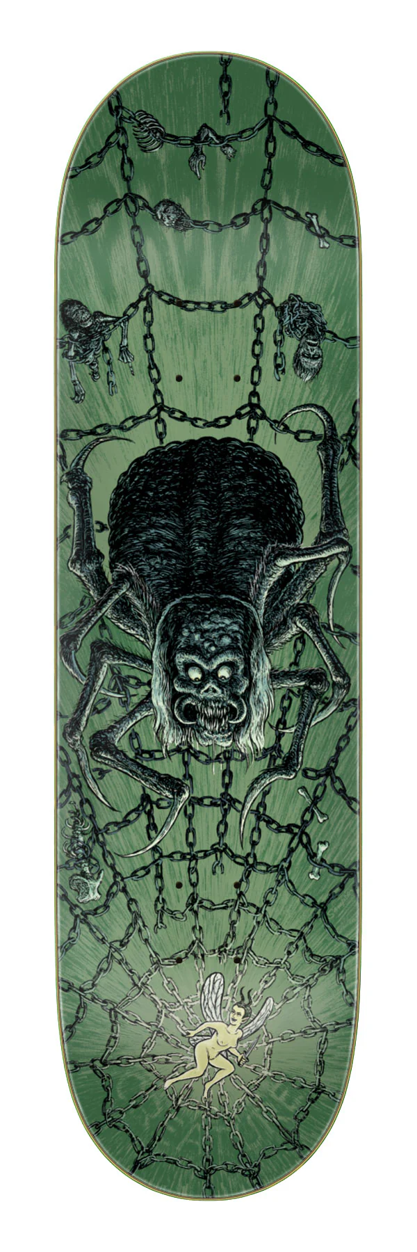 8.47in Provost Dungeon Web Creature Skateboard Deck
