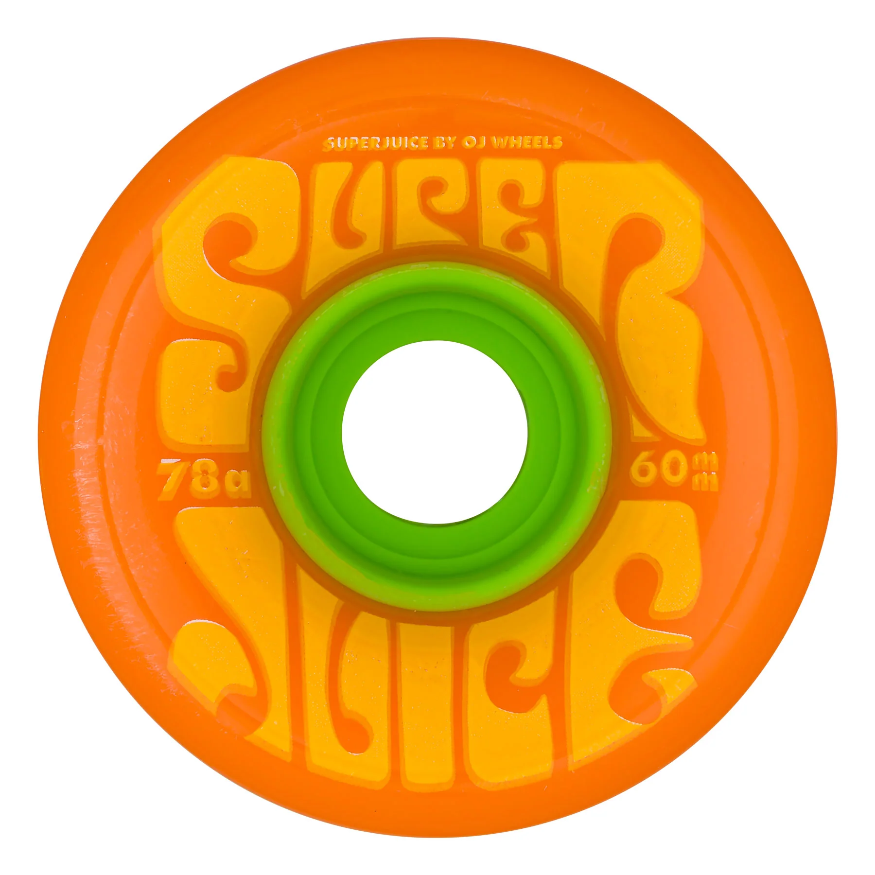 60mm Super Juice Citrus 78a OJ Skateboard Wheels