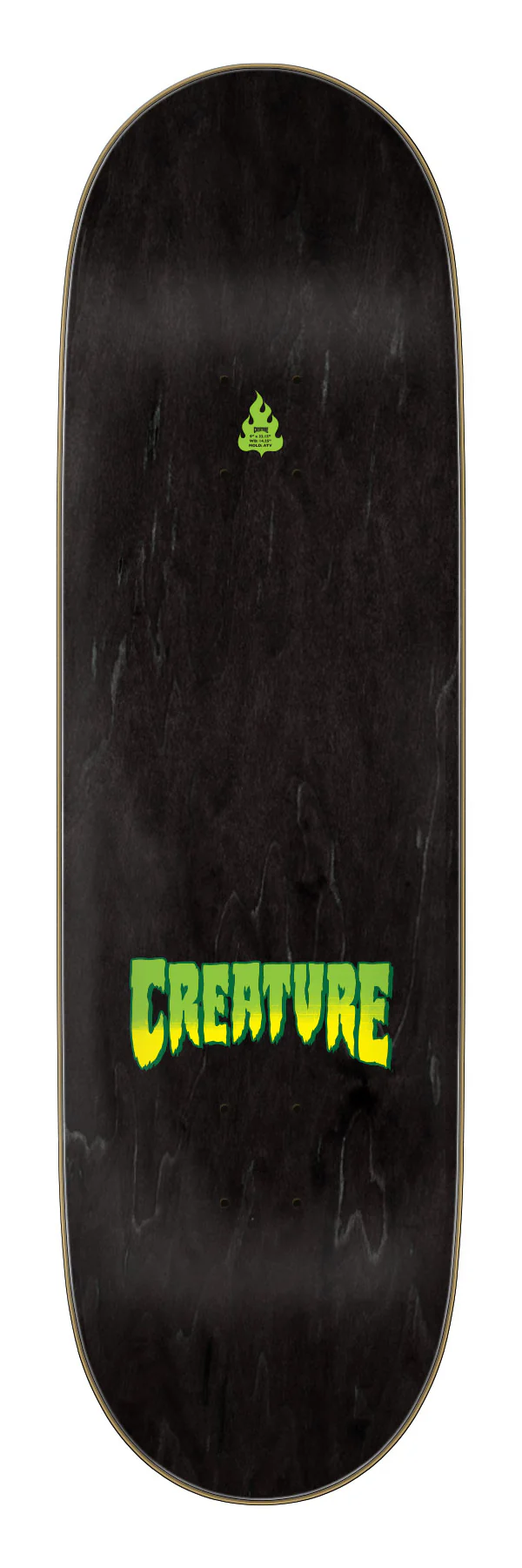 9.0in Logo Spray Stumps Creature Skateboard Deck