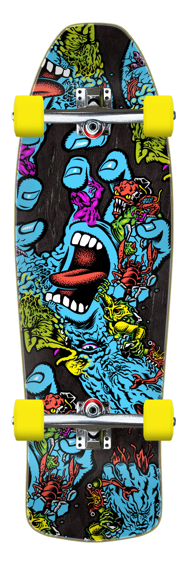 10.32in Roskopp Screaming Five Santa Cruz Premium Skate Cruiser