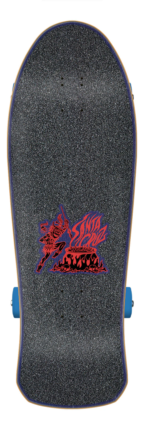 10.3in Salba Tiger Reissue Santa Cruz Premium Skate Cruiser