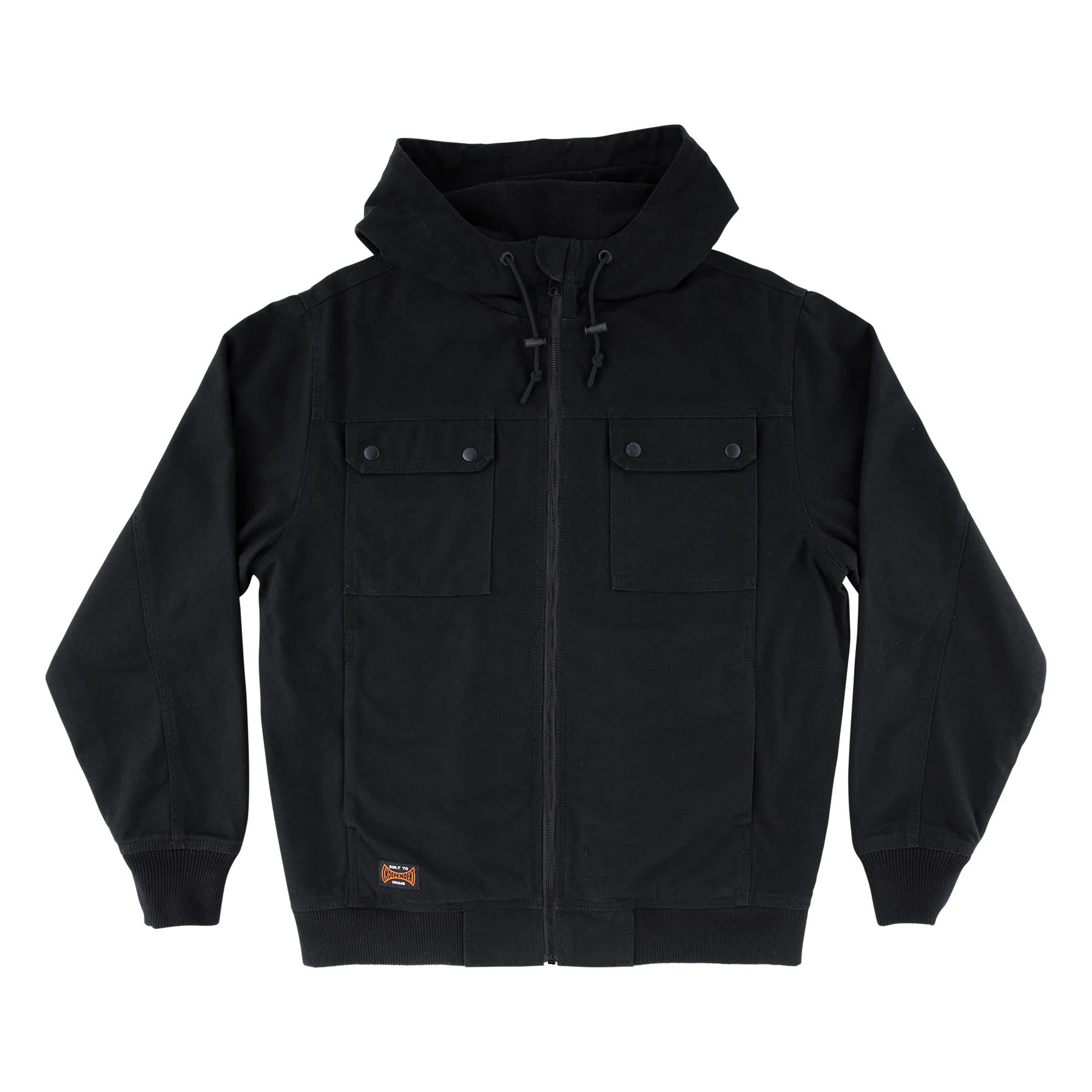 1164-built-to-grind-hooded-mens-independent-canvas-work-jacket-1.webp Built To Grind Hooded Mens Independent Canvas Work Jacket
