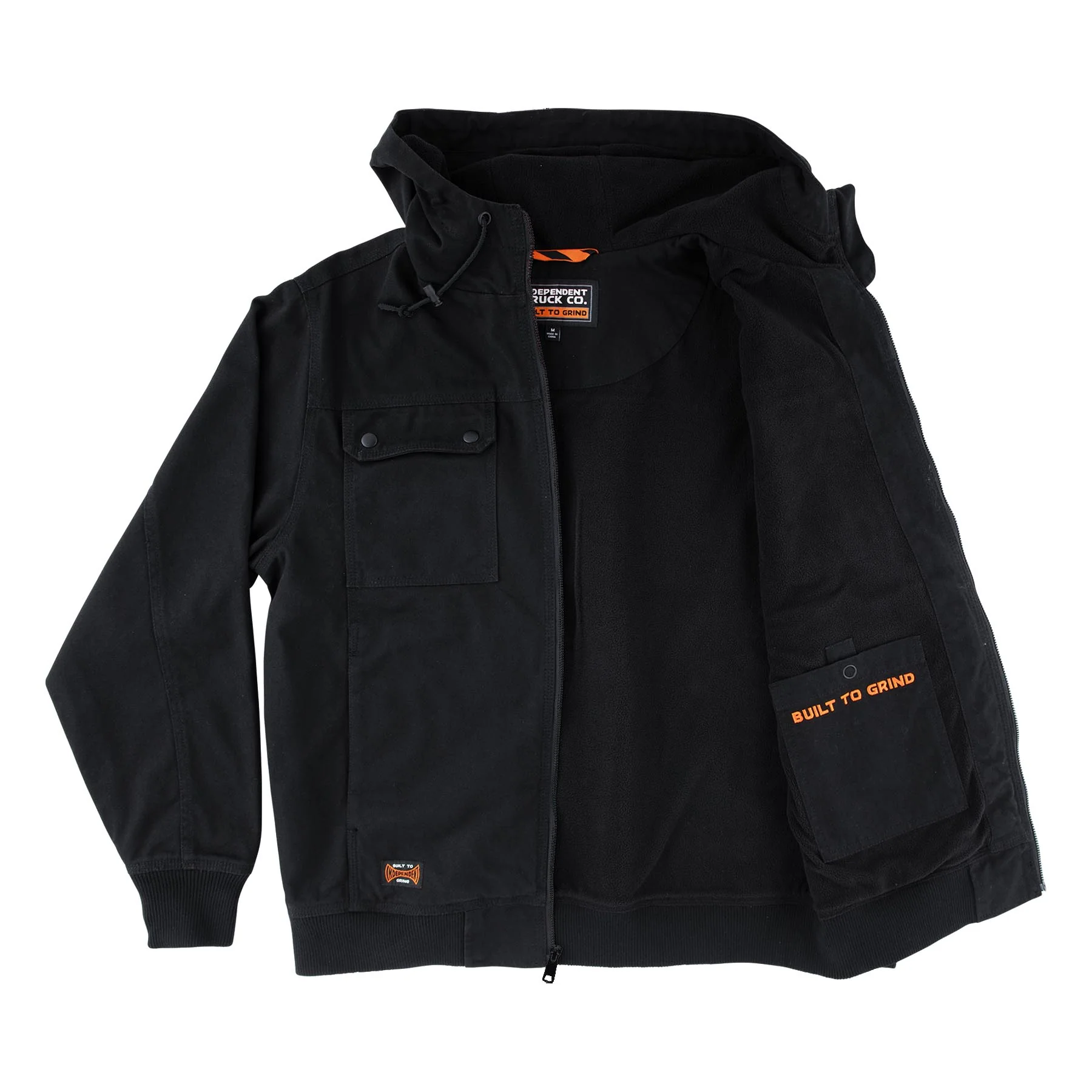 1164-built-to-grind-hooded-mens-independent-canvas-work-jacket-11.webp Built To Grind Hooded Mens Independent Canvas Work Jacket
