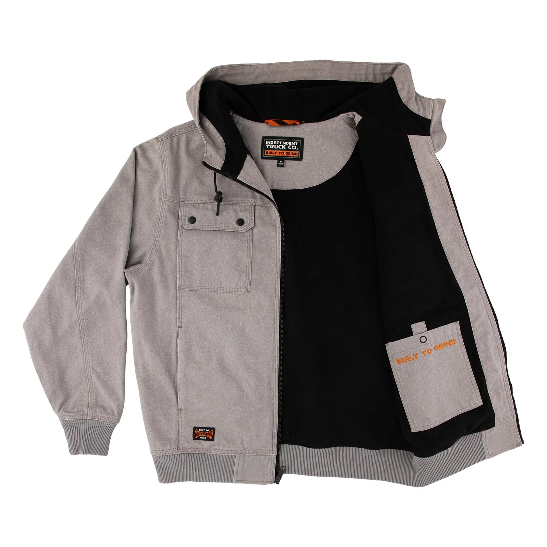 1164-built-to-grind-hooded-mens-independent-canvas-work-jacket-4.webp Built To Grind Hooded Mens Independent Canvas Work Jacket