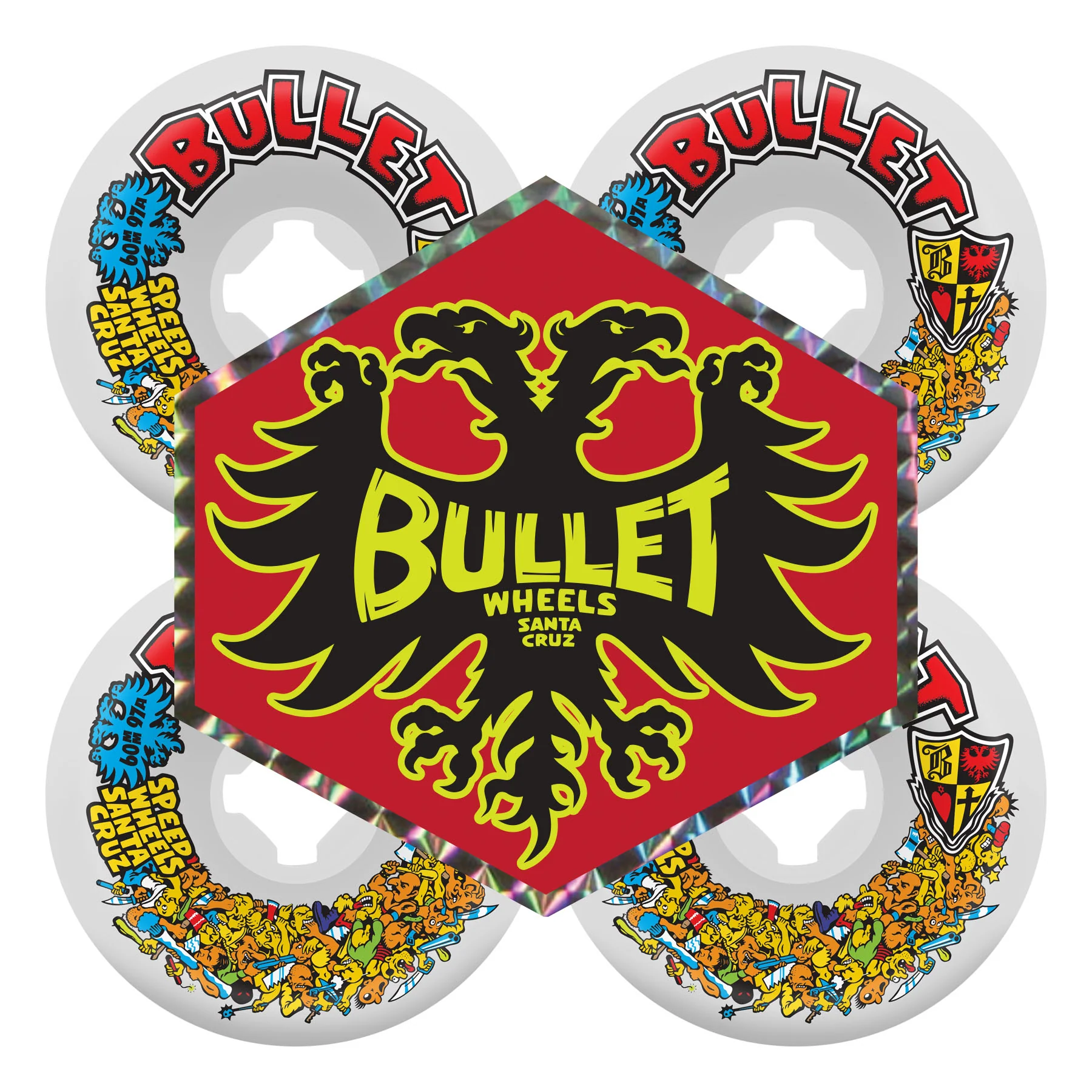 138-60mm-bullet-riot-white-vomits-97a-slime-balls-skateboard-wheels-4.webp 60mm Bullet Riot White Vomits 97a Slime Balls Skateboard Wheels
