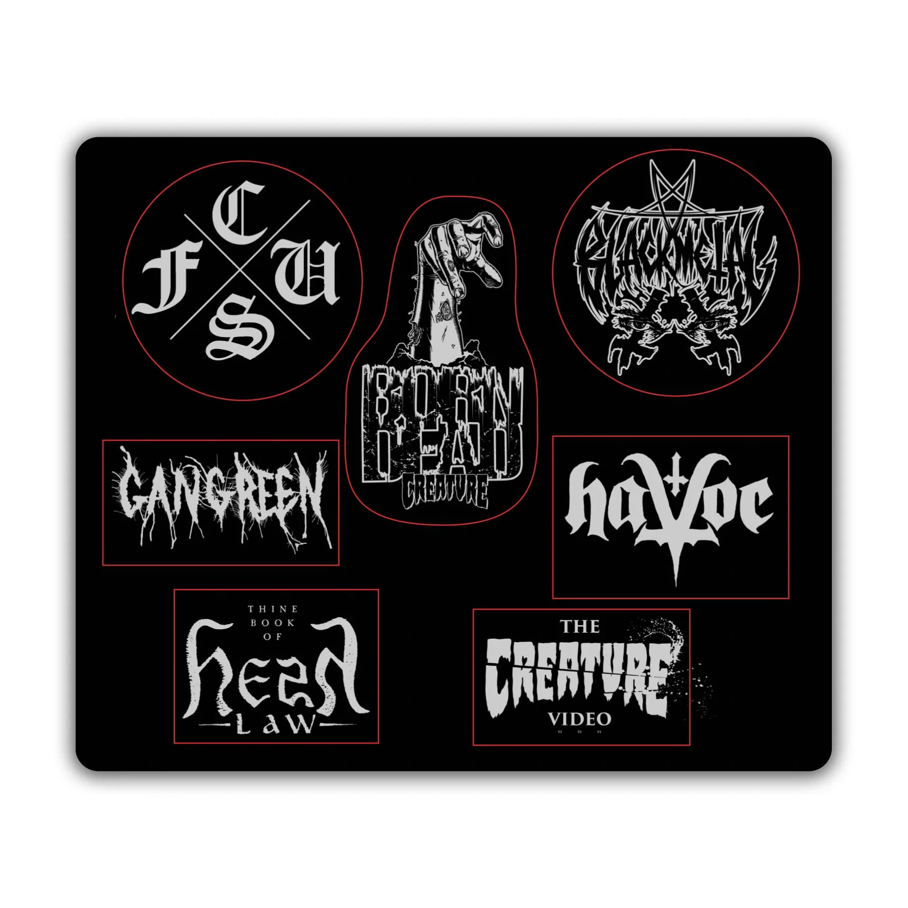 Resurrection XX Creature Foil Sticker Sheet