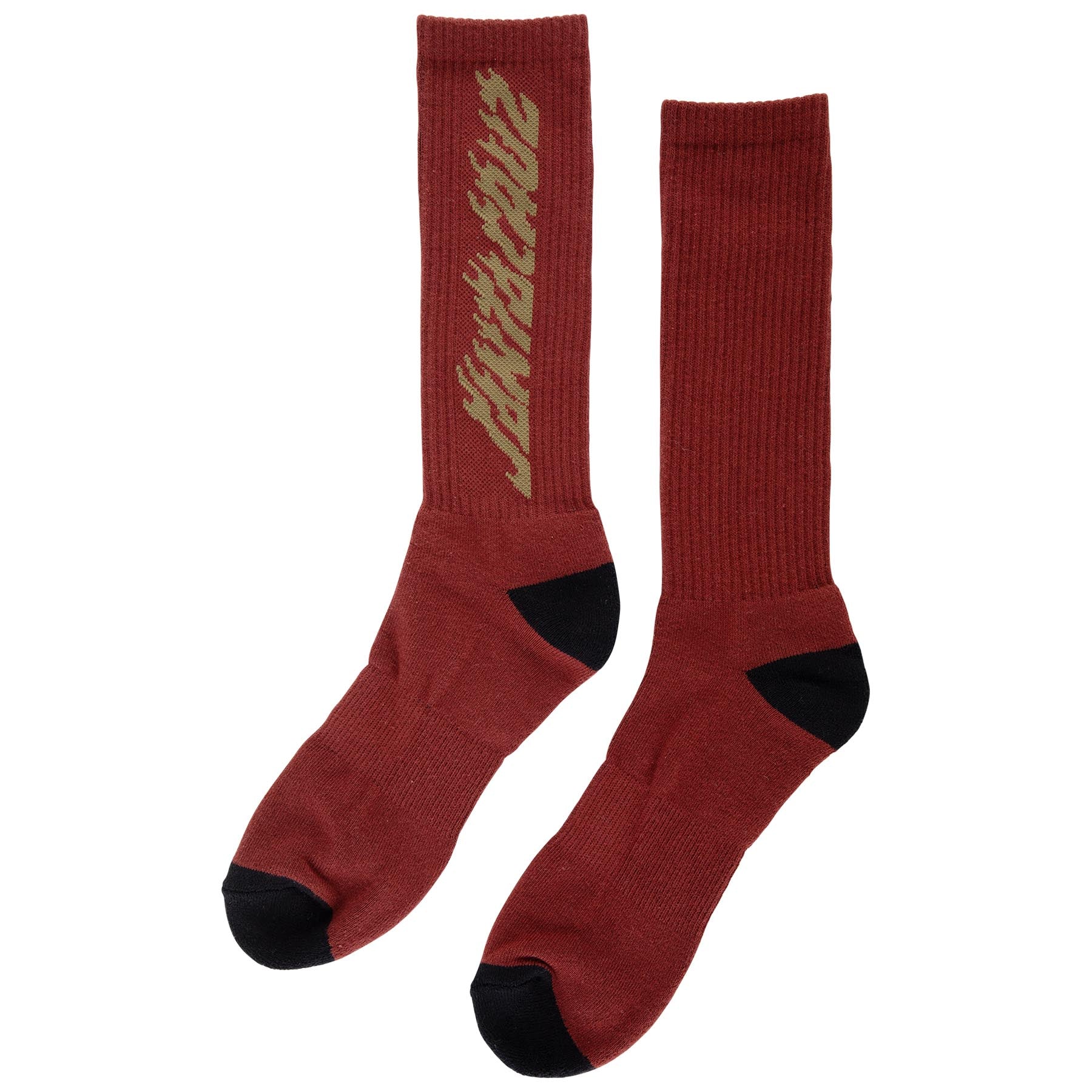 Solid Flame Strip Mens Santa Cruz Socks