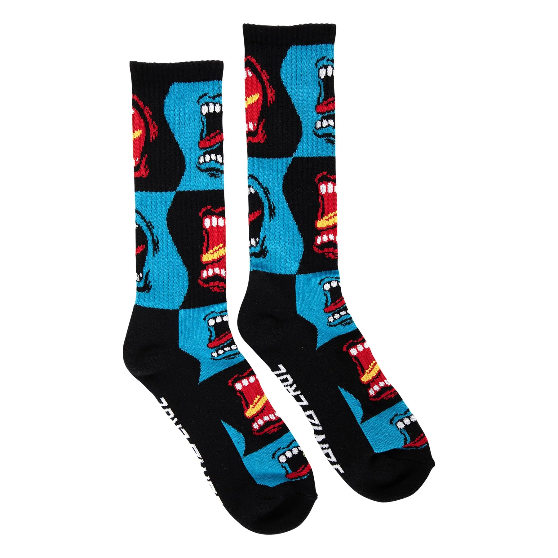 1585-allover-screaming-strip-mens-santa-cruz-socks-2.webp Allover Screaming Strip Mens Santa Cruz Socks