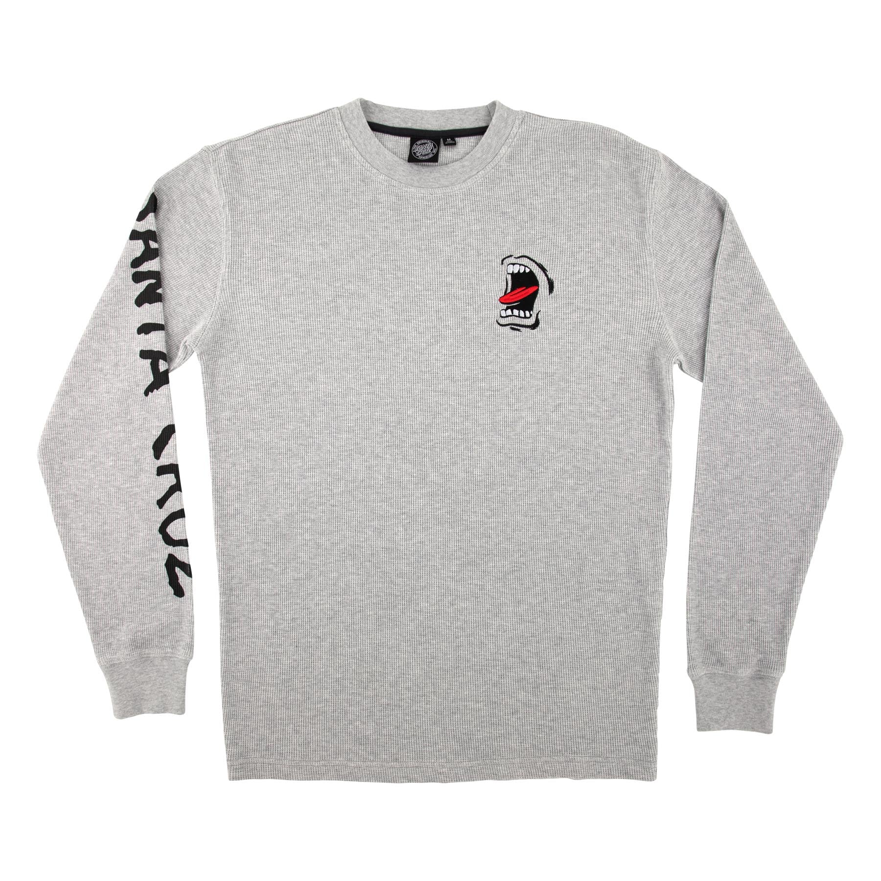 1629-screaming-waffle-thermal-mens-santa-cruz-longsleeve-t-shirt-4.jpg Screaming Waffle Thermal Mens Santa Cruz Longsleeve T-Shirt