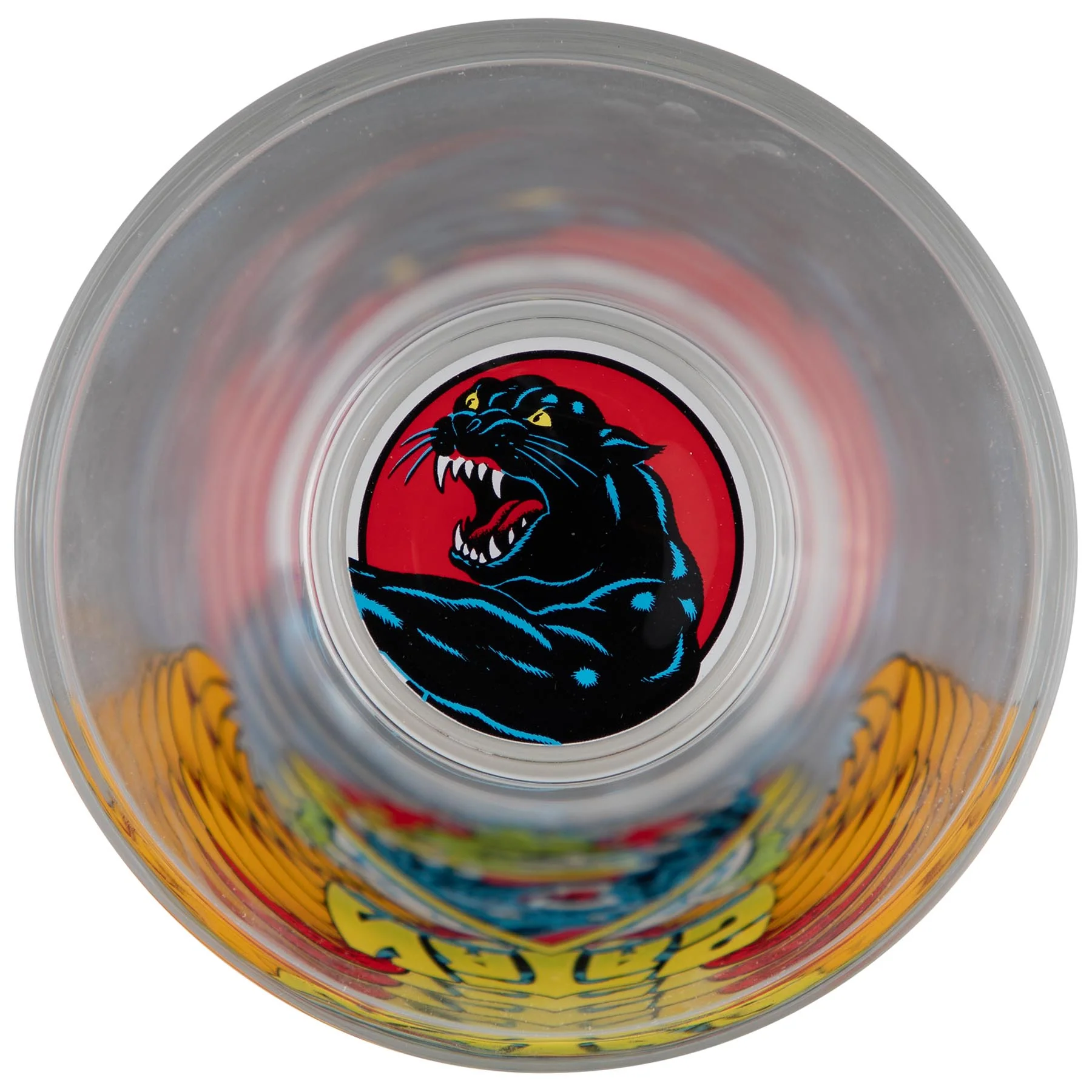 Natas SC Panther 16oz Santa Cruz Pint Glass