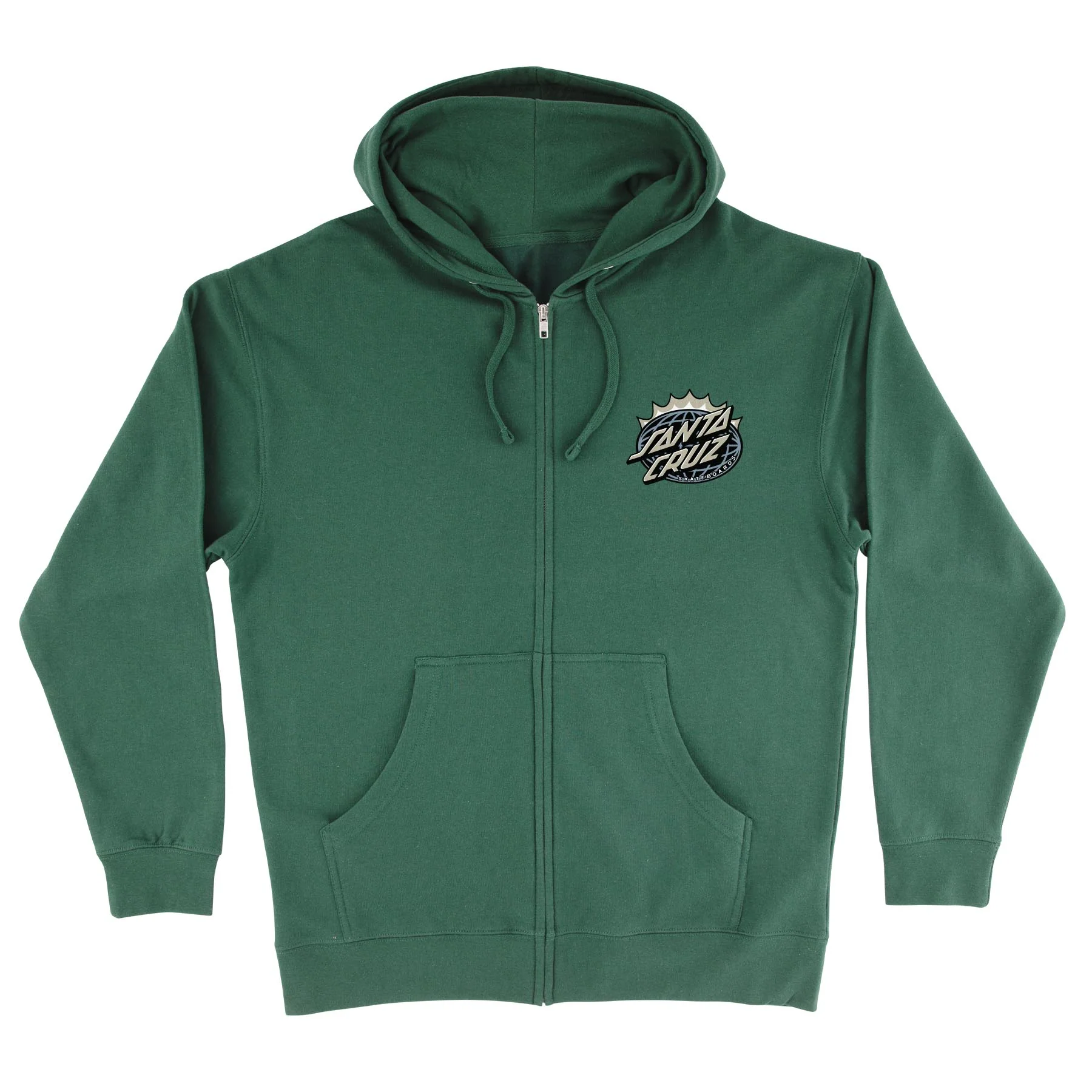 Kendall End Of The Dot Mens Santa Cruz Zip Hoodie