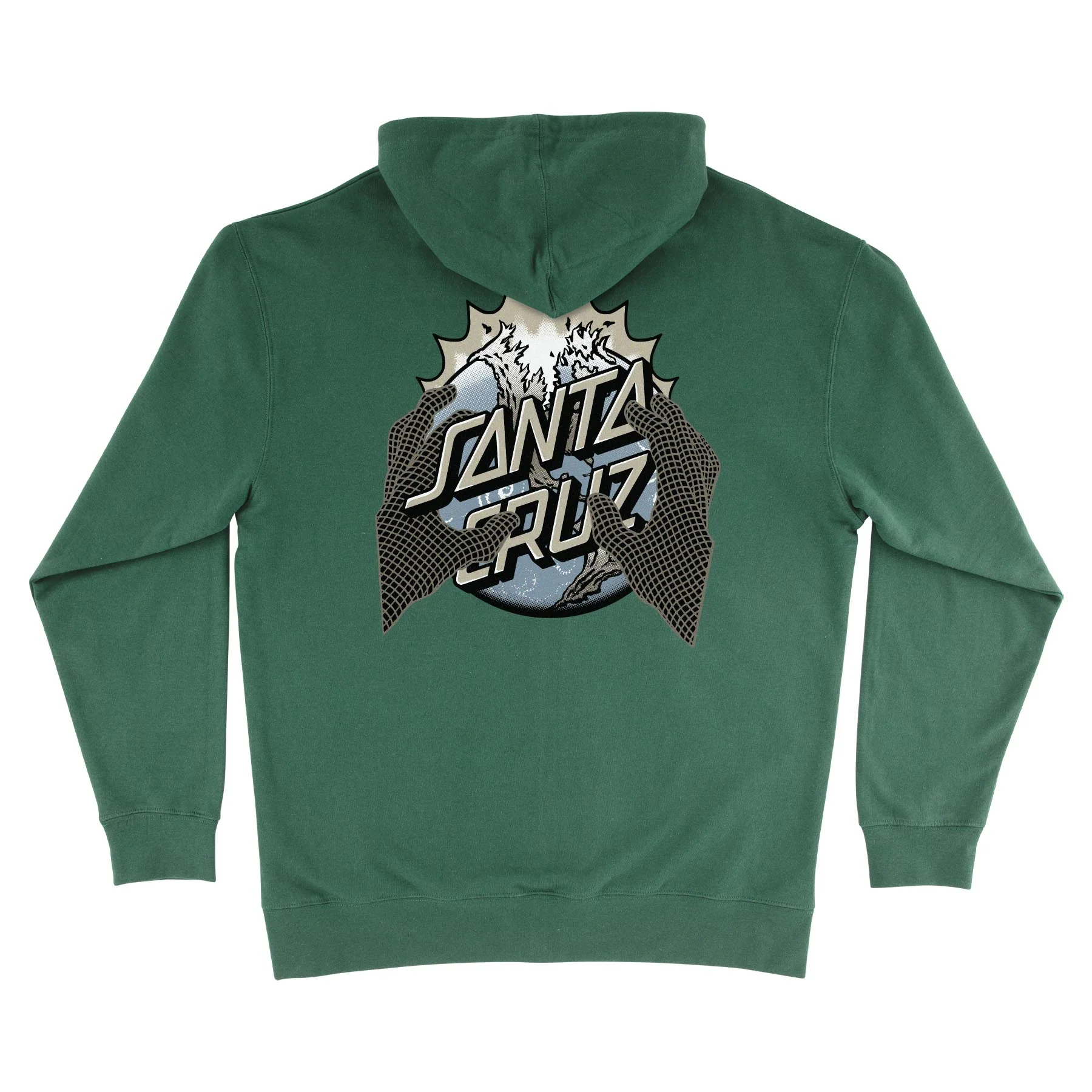 Kendall End Of The Dot Mens Santa Cruz Zip Hoodie
