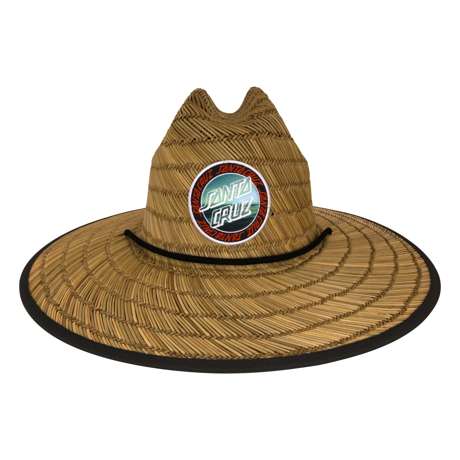 Ringed Homebreak Santa Cruz Straw Sun Hat