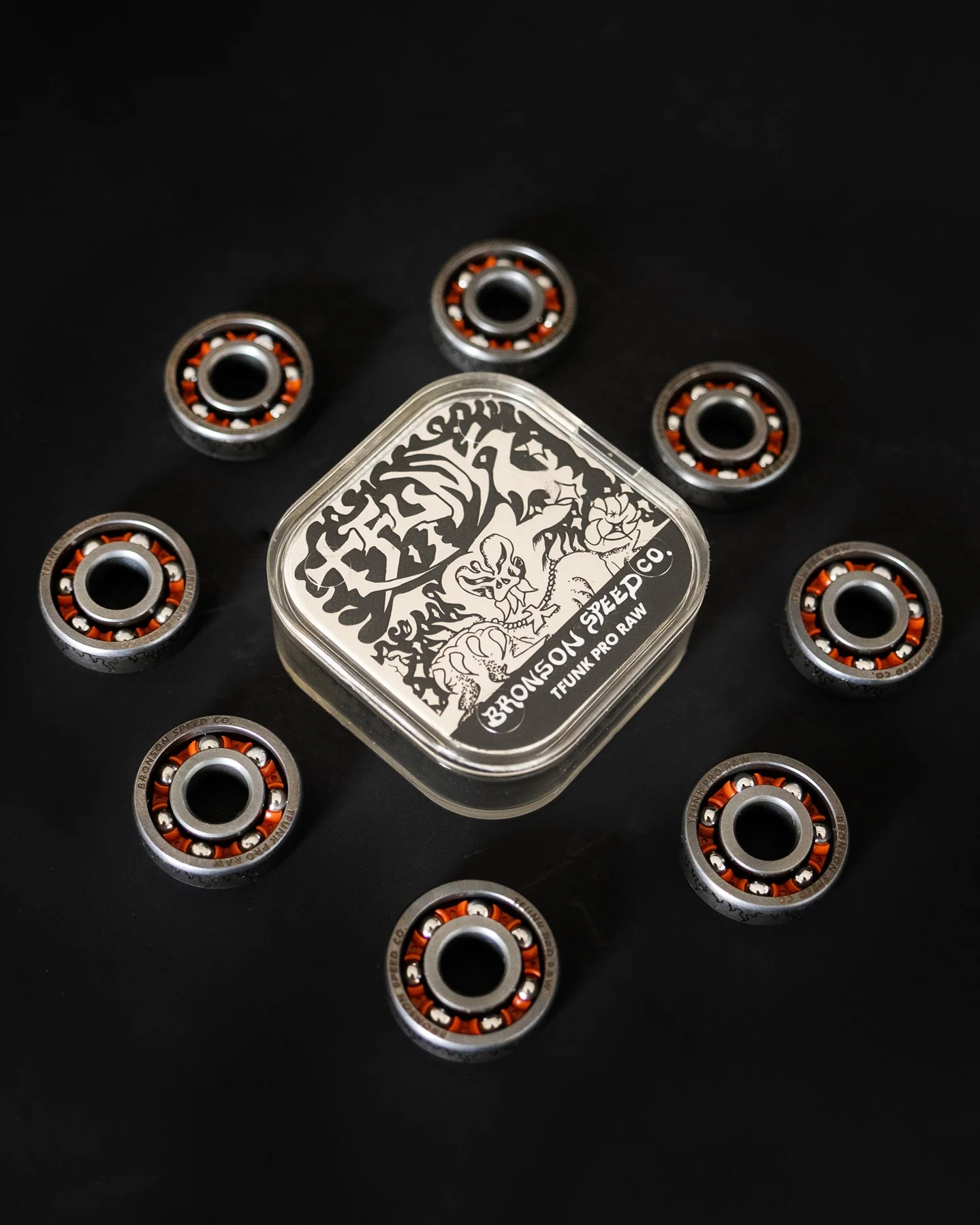 1947-tfunk-pro-raw-bronson-skateboard-bearings-8.webp TFunk Pro Raw Bronson Skateboard Bearings