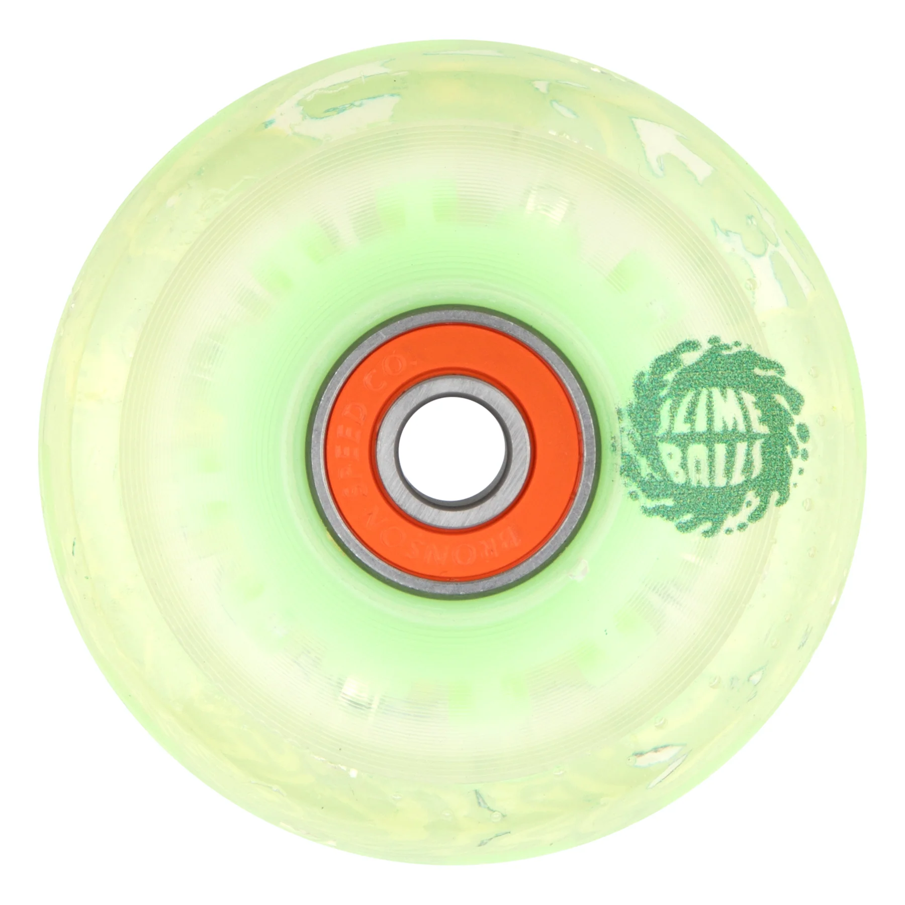 60mm Light Ups Jelly Fish Glow In The Dark 78a Slime Balls Skateboard Wheels