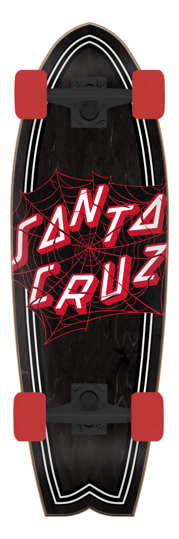 8.81in Tangled Web Santa Cruz Shark Cruiser