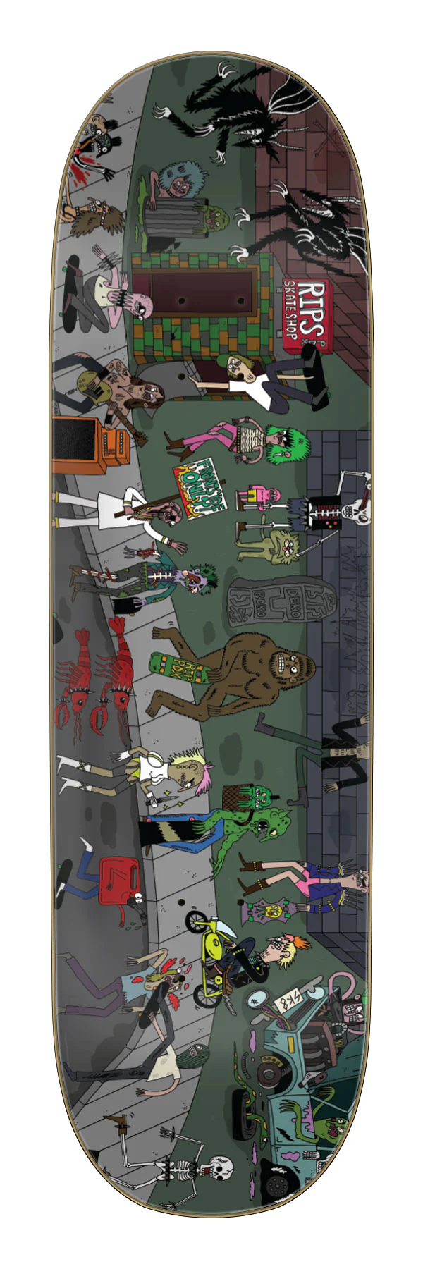 1997-9-0in-kimbel-shred-party-deux-creature-skateboard-deck-1.webp 9.0in Kimbel Shred Party Deux Creature Skateboard Deck