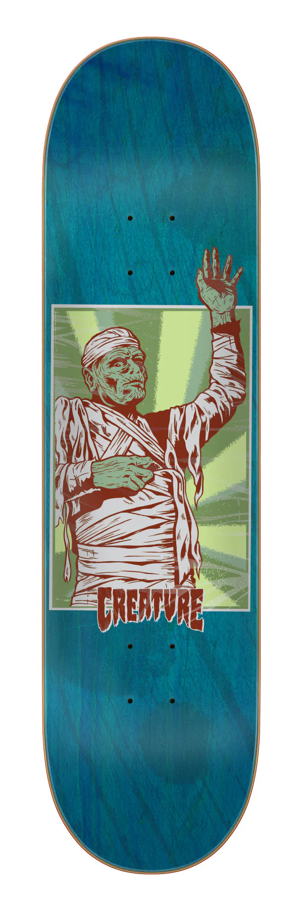 8.25in Mummy 2 Creature Birch Skateboard Deck