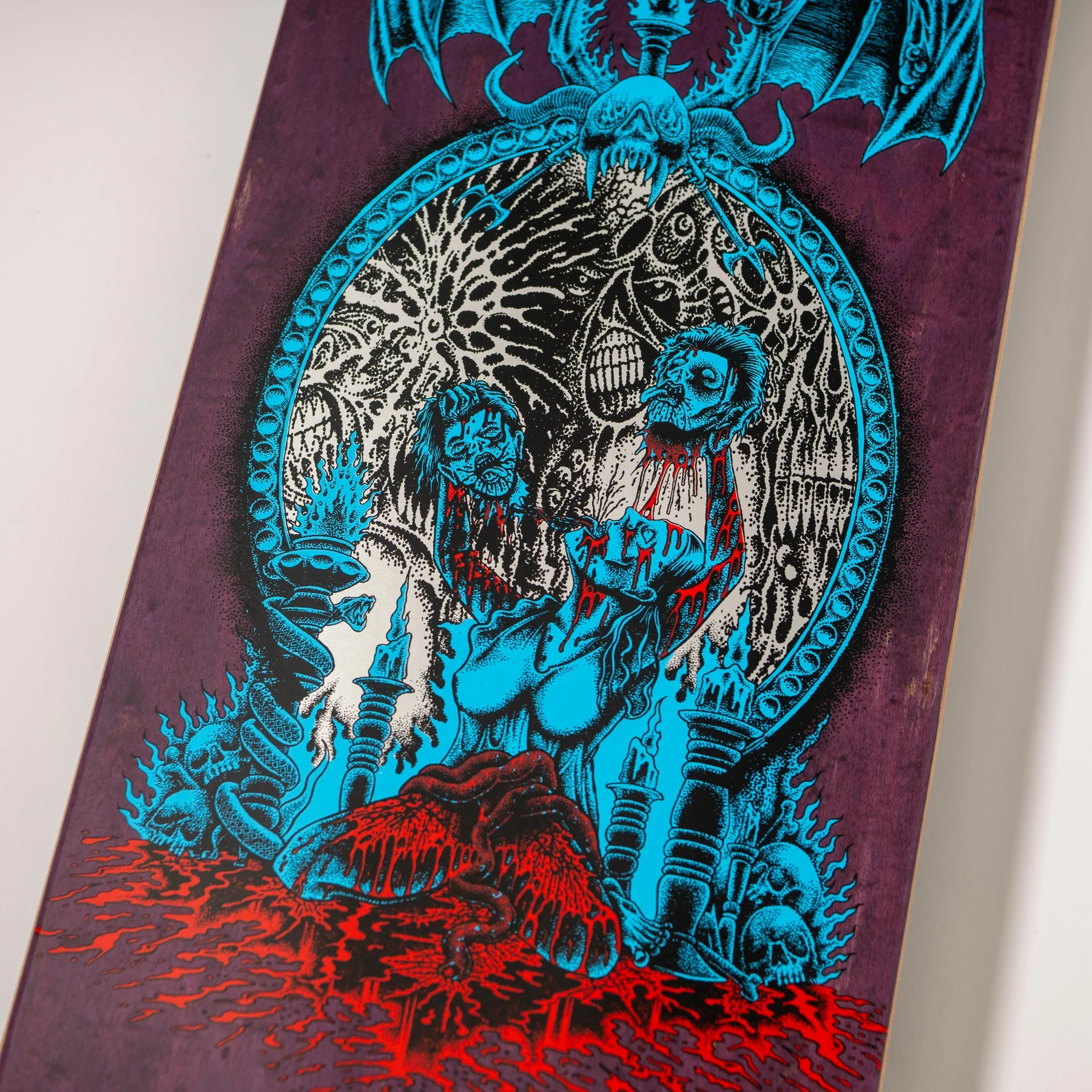 8.25in Pace Mirror Santa Cruz Skateboard Deck