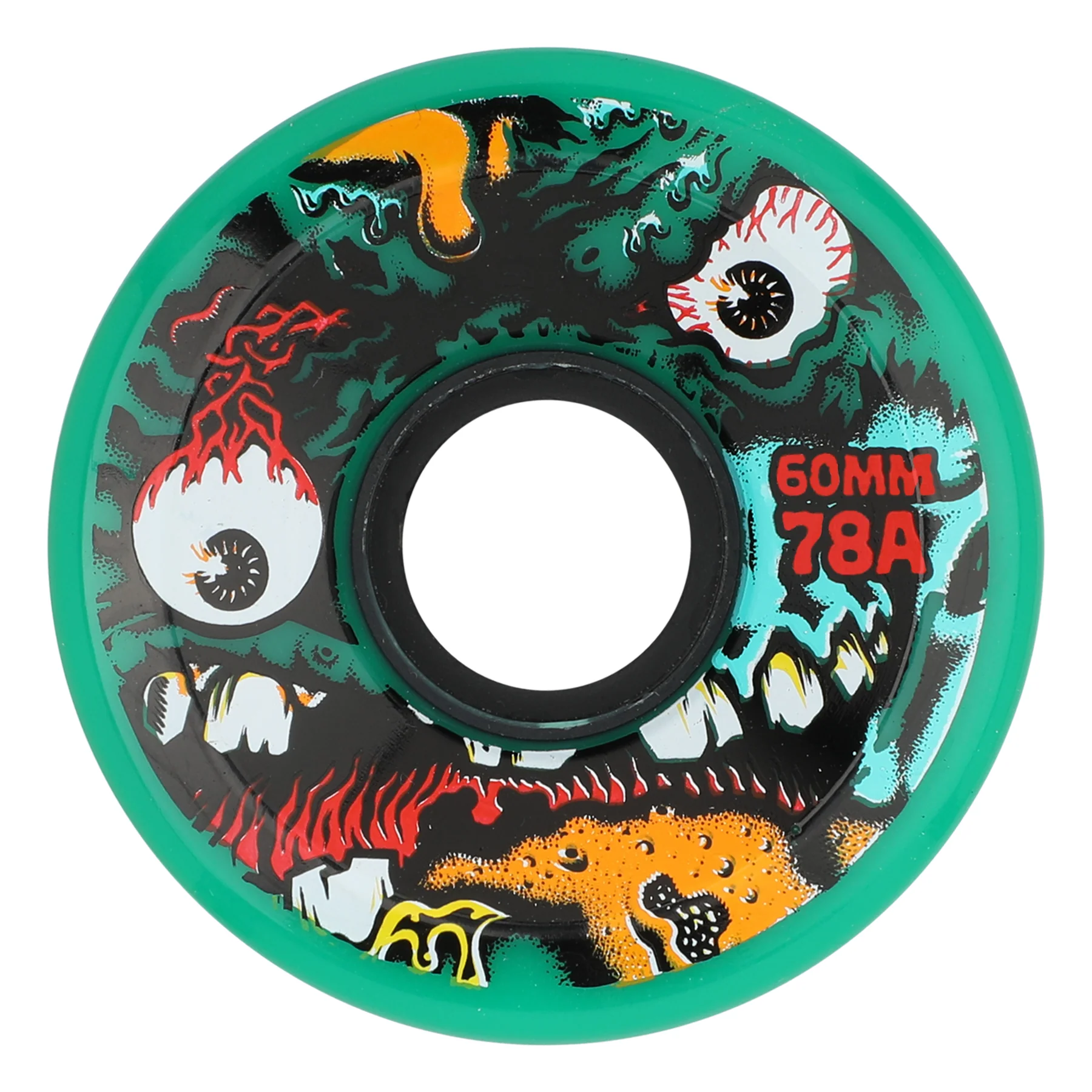 60mm Roskopp Face Two Reissue 78a OG Slime Slime Balls Skateboard Wheels
