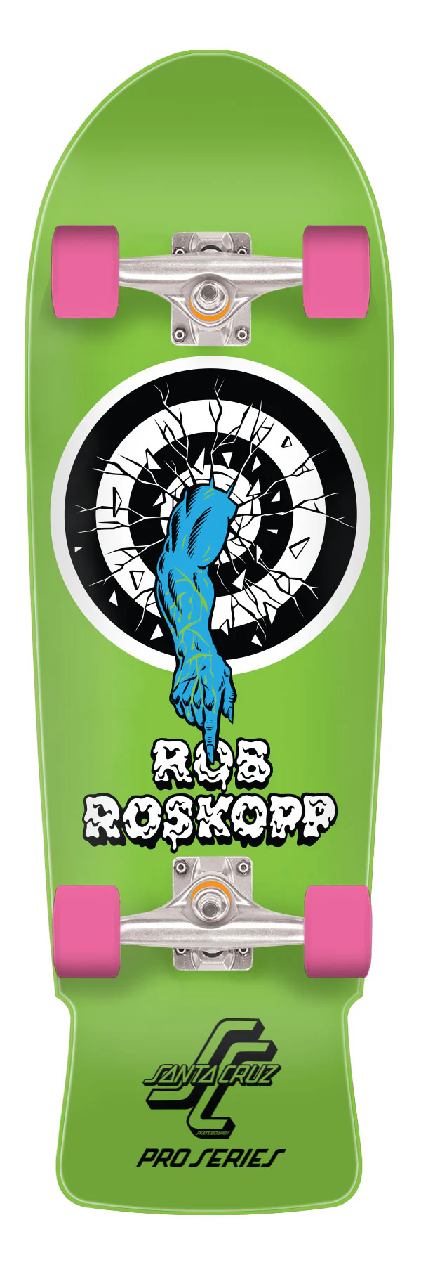 10in Roskopp One Reissue Santa Cruz Premium Skate Cruiser