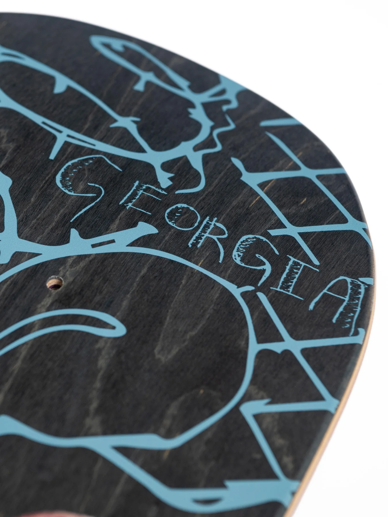 10.34in Winkowski Tribute Shaped Santa Cruz Skateboard Deck