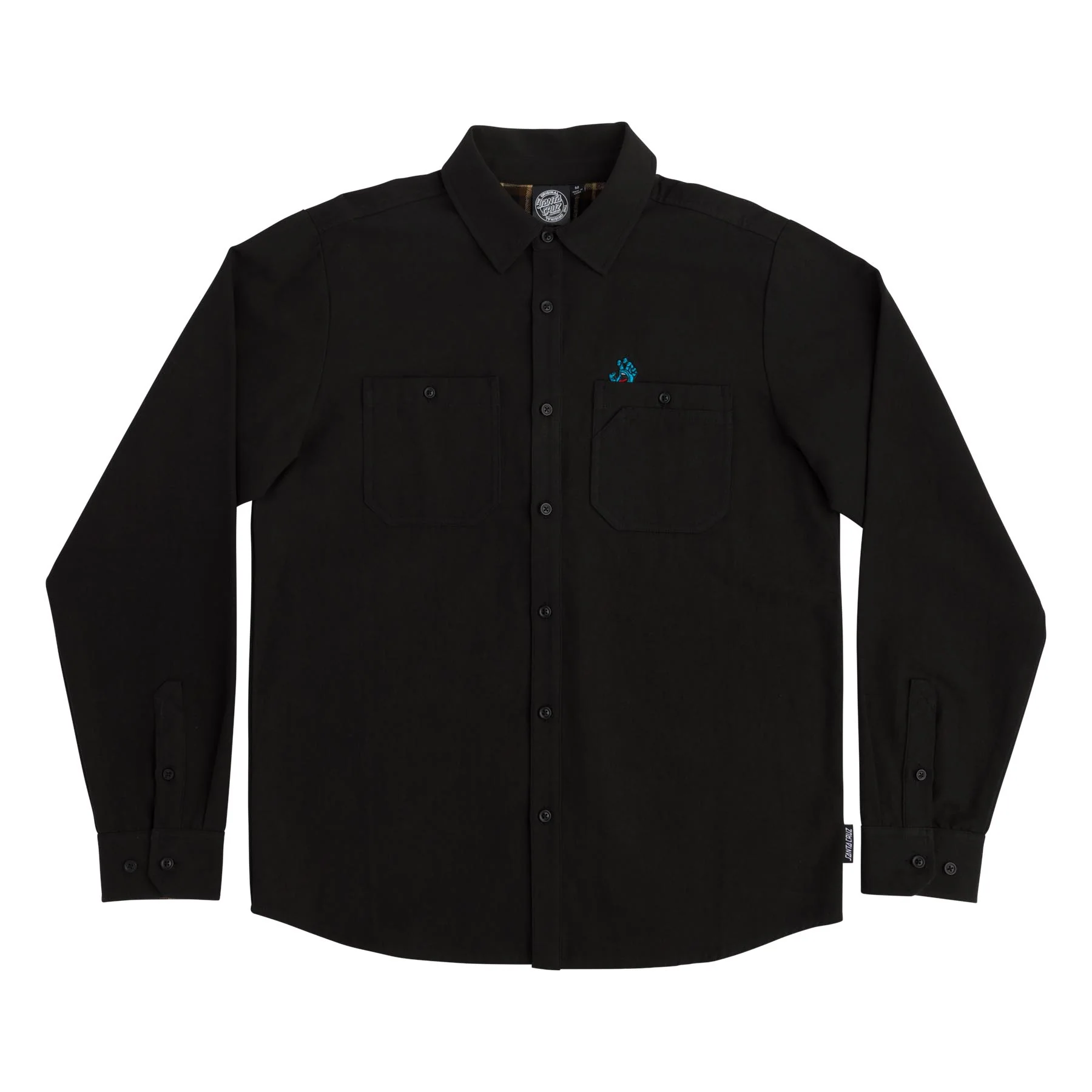 Screaming Hand Mens Santa Cruz Longsleeve Shirt