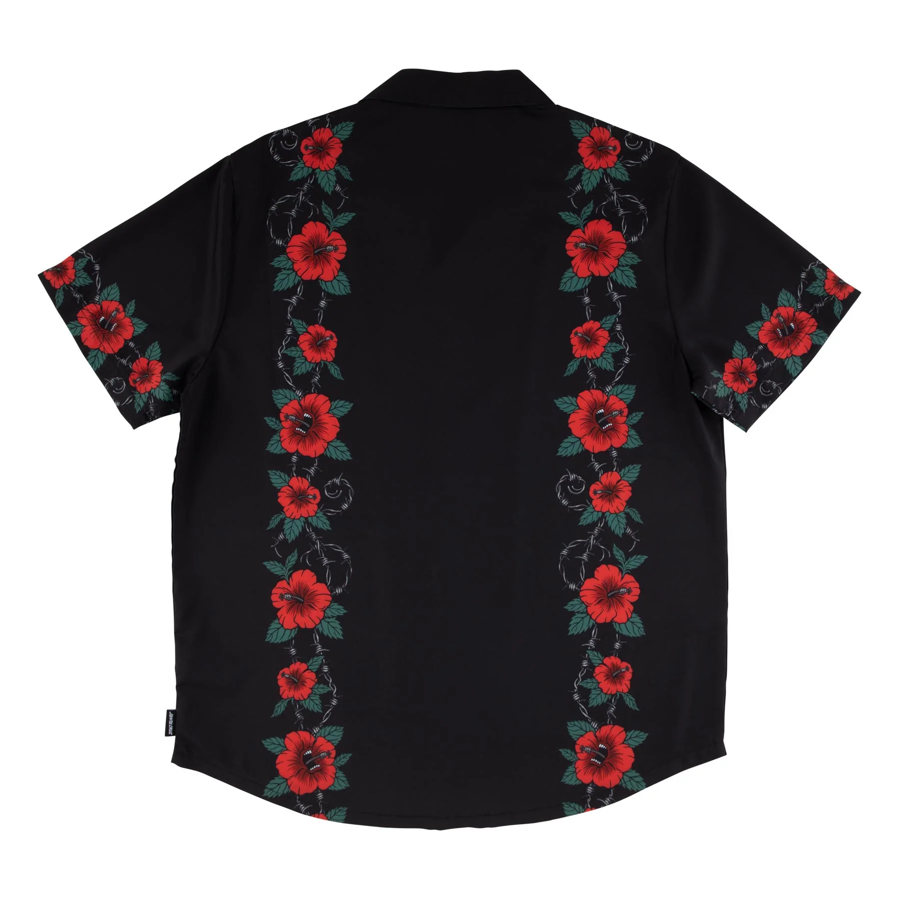 Screaming Cabana Pattern Santa Cruz Mens Shirt