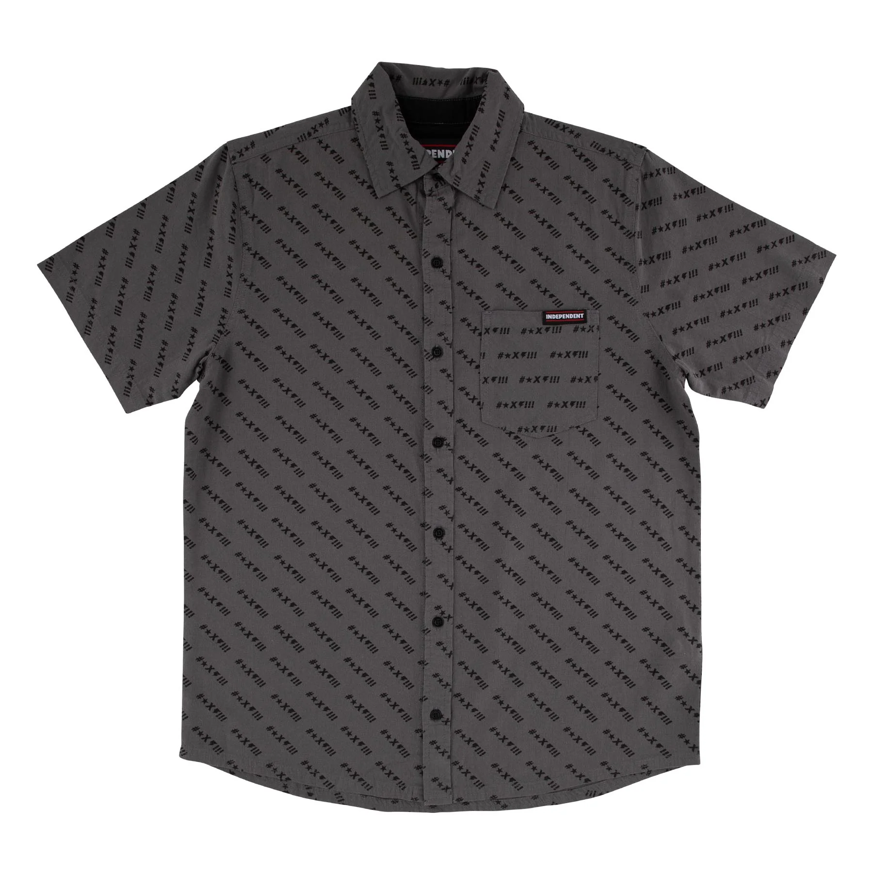 Exclamation Pattern Independent Mens Shirt