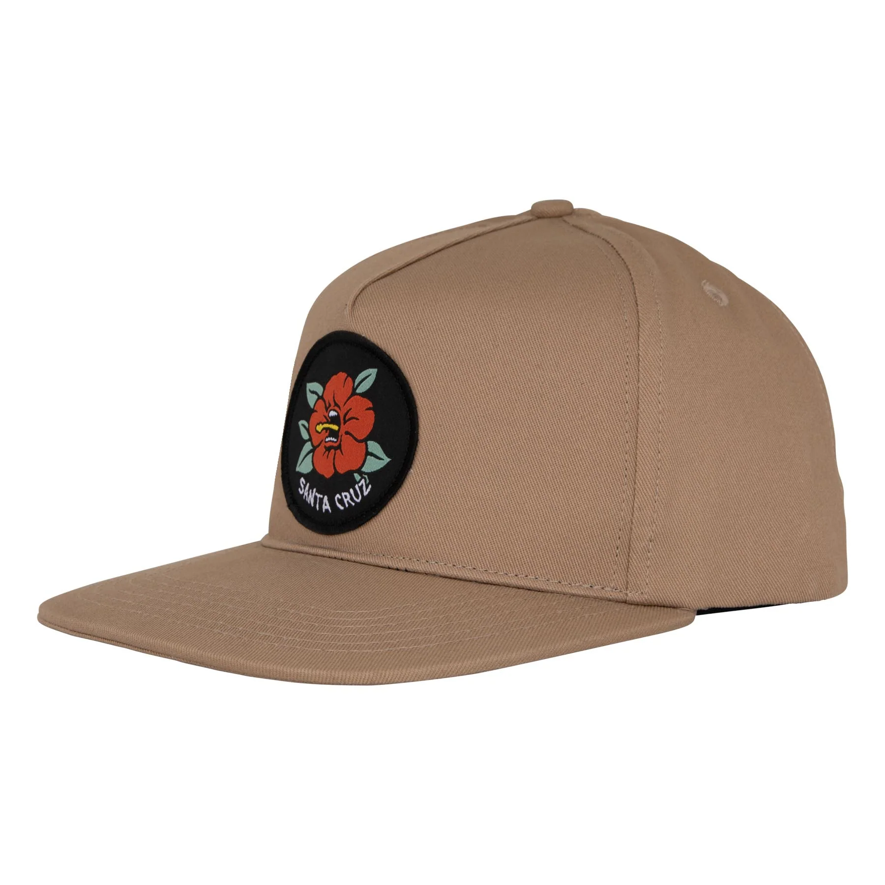 Screaming Hibiscus Snapback Santa Cruz Hat