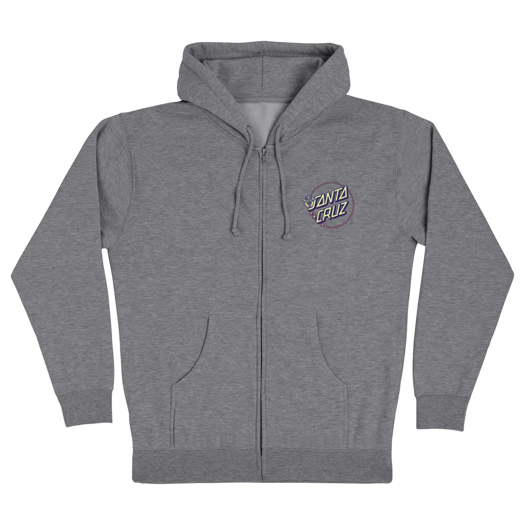 Winkowski Dope Planet 2 Mens Santa Cruz Zip Hoodie