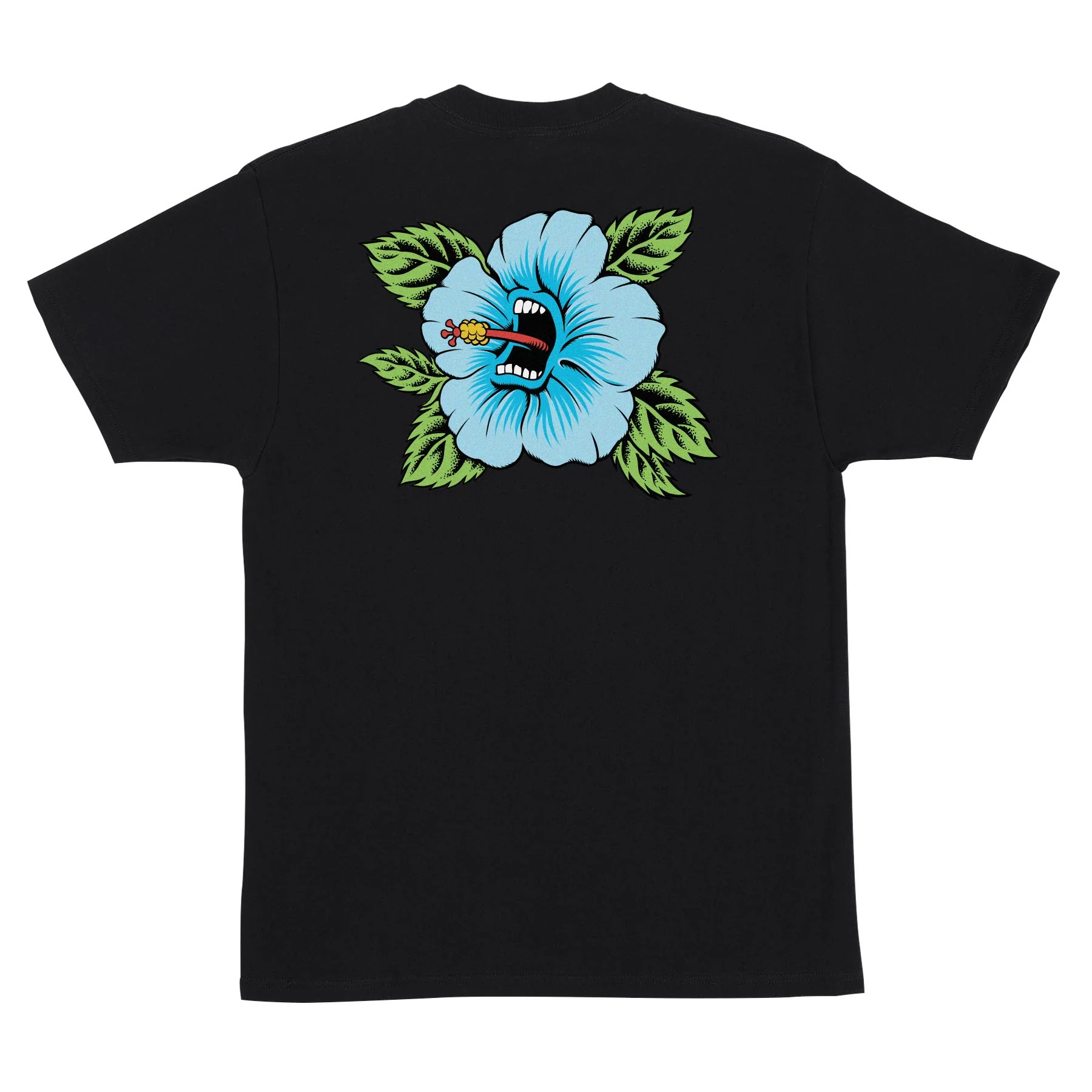 Screaming Hibiscus Mens Santa Cruz T-Shirt