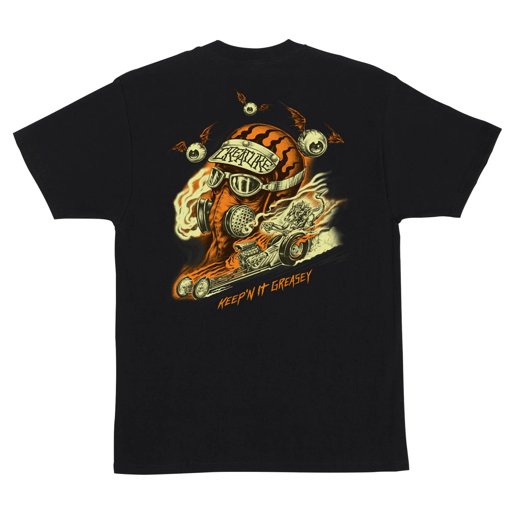 Crash and Burn Mens Creature T-Shirt
