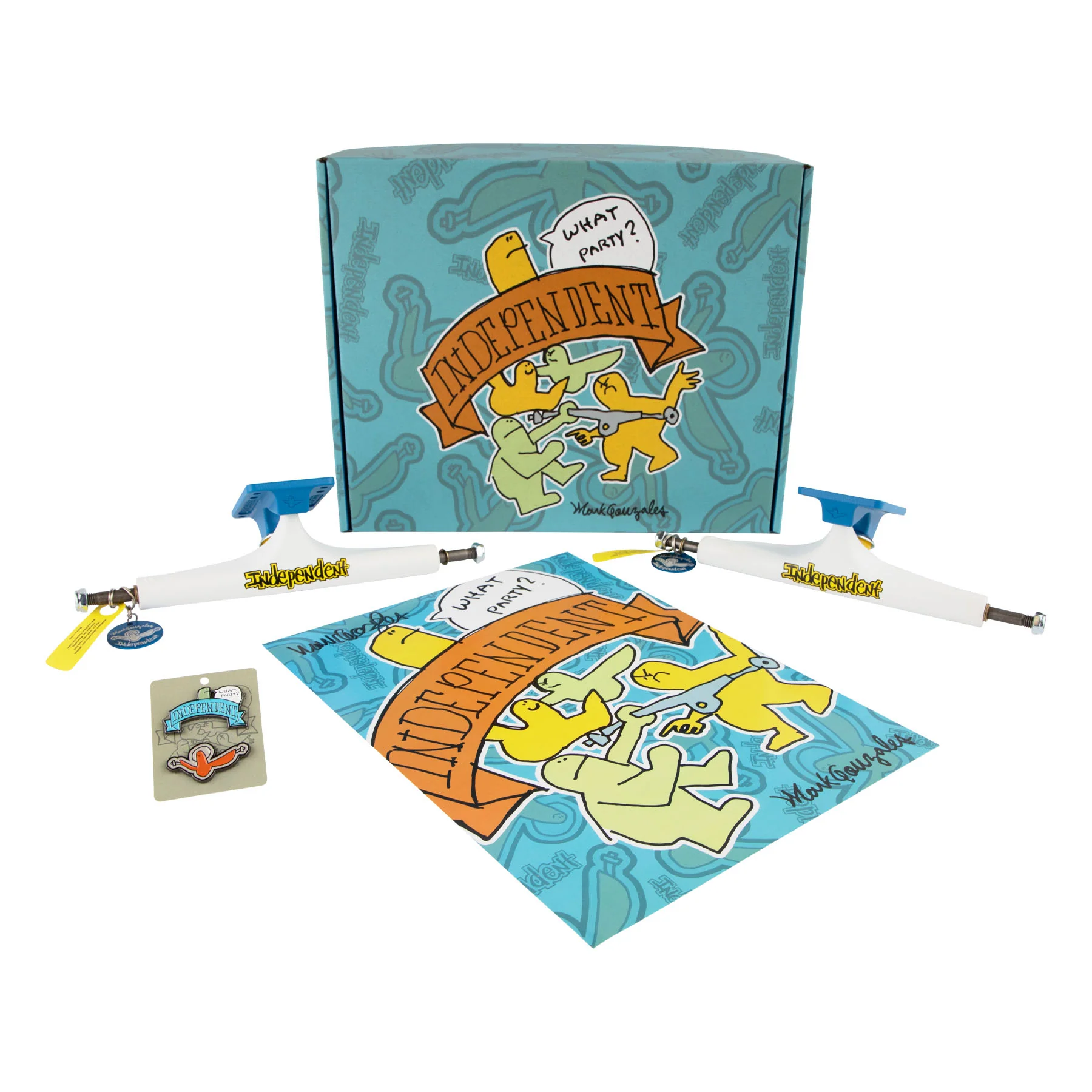 Independent x Mark Gonzales Ltd Edition 215 Trucks Box Set