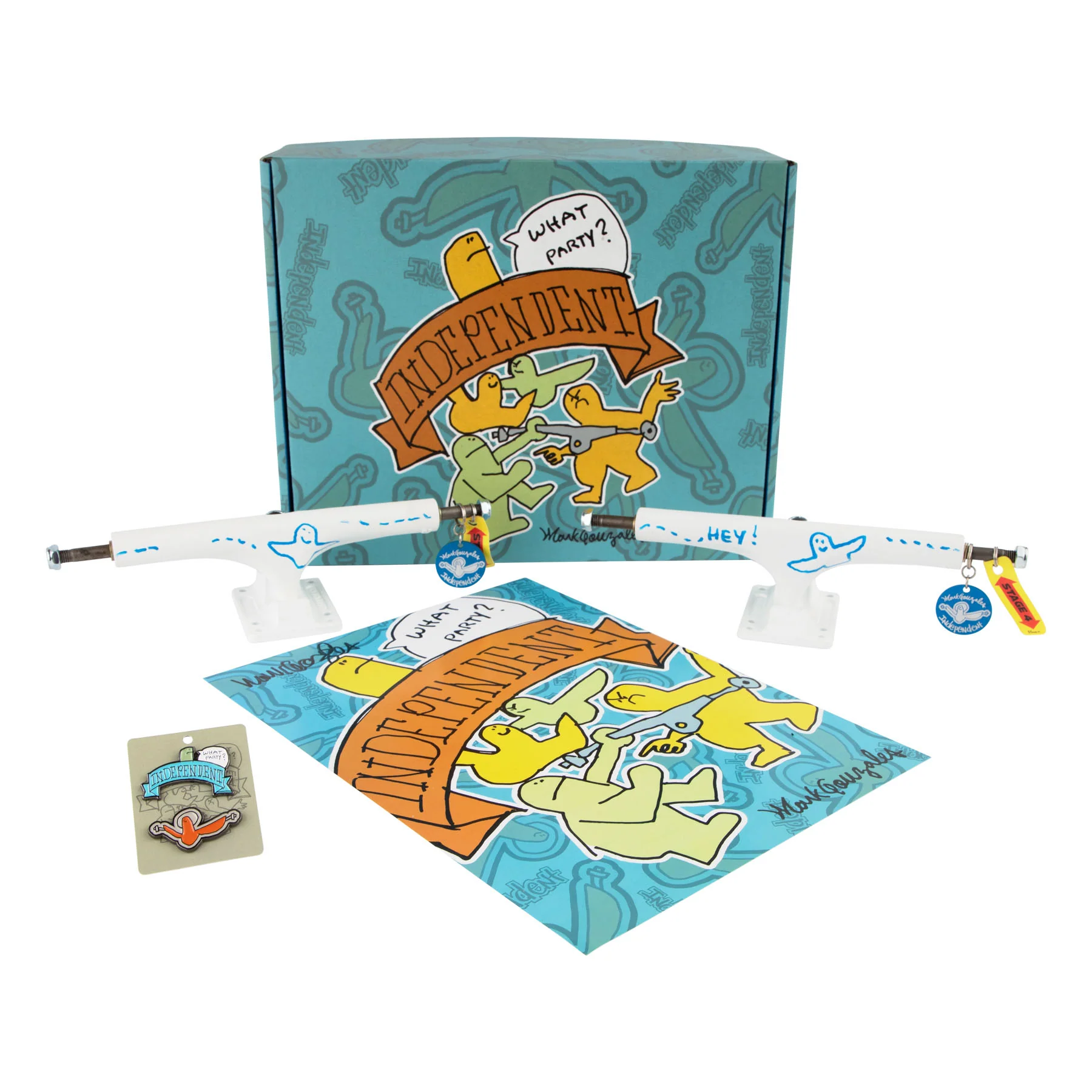Independent x Mark Gonzales Ltd Edition 215 Trucks Box Set
