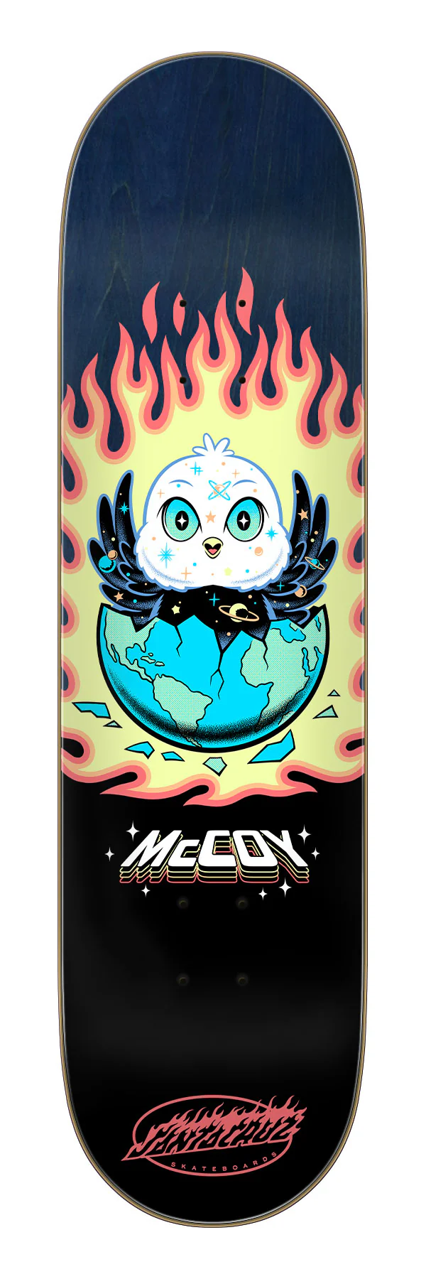 8.25in McCoy Space Chick Santa Cruz VX Skateboard Deck