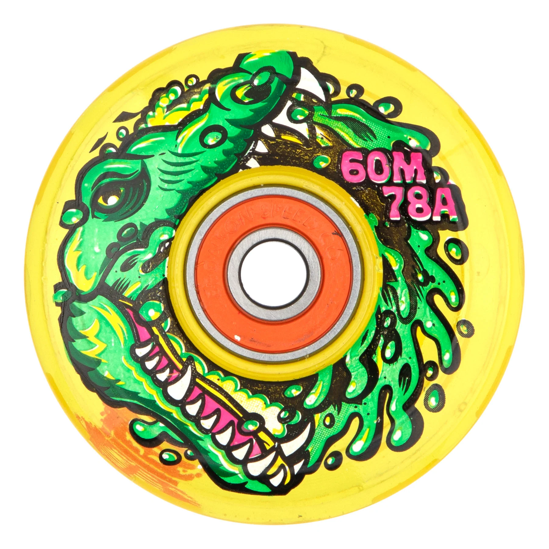 2738-60mm-gator-swamp-spew-light-ups-yellow-led-og-slime-78a-slime-balls-skateboard-wheels-1.webp 60mm Gator Swamp Spew Light Ups Yellow LED OG Slime 78a Slime Balls Skateboard Wheels