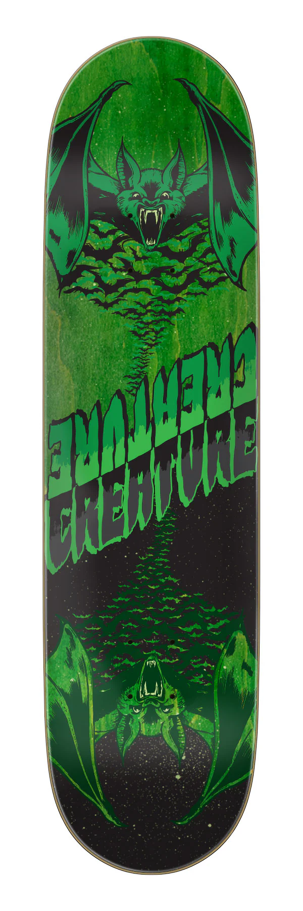 8.20in Fiend Twin Bat Creature Birch Skateboard Deck