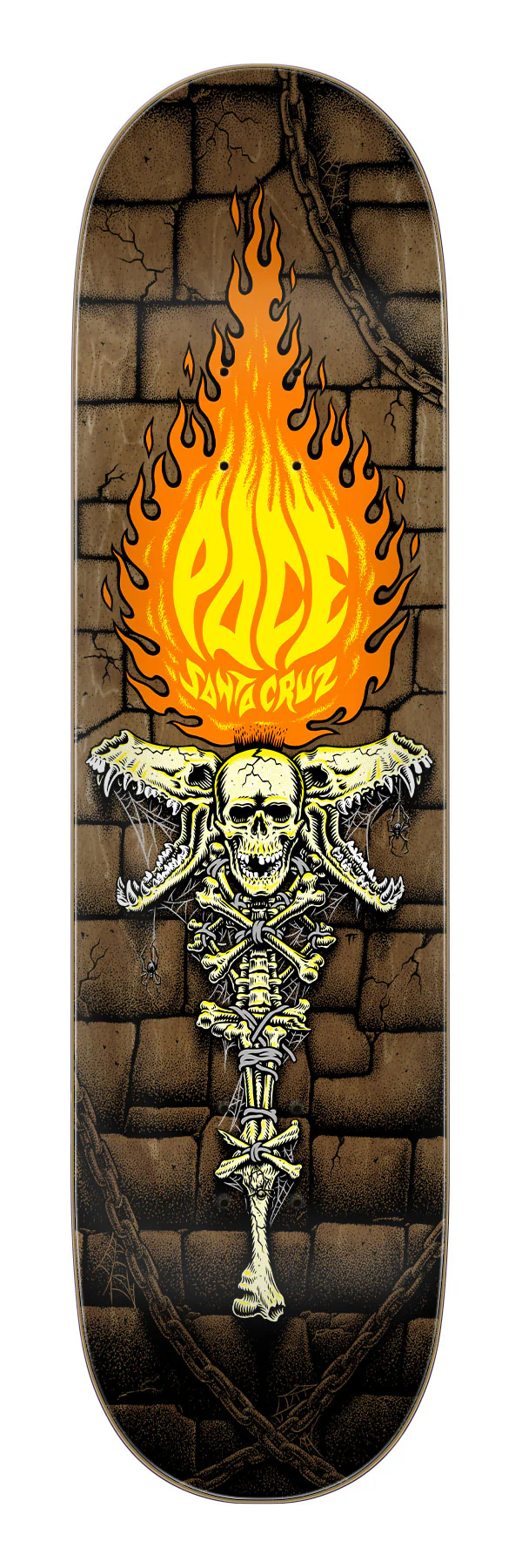 8.25in Pace Torch Santa Cruz Skateboard Deck